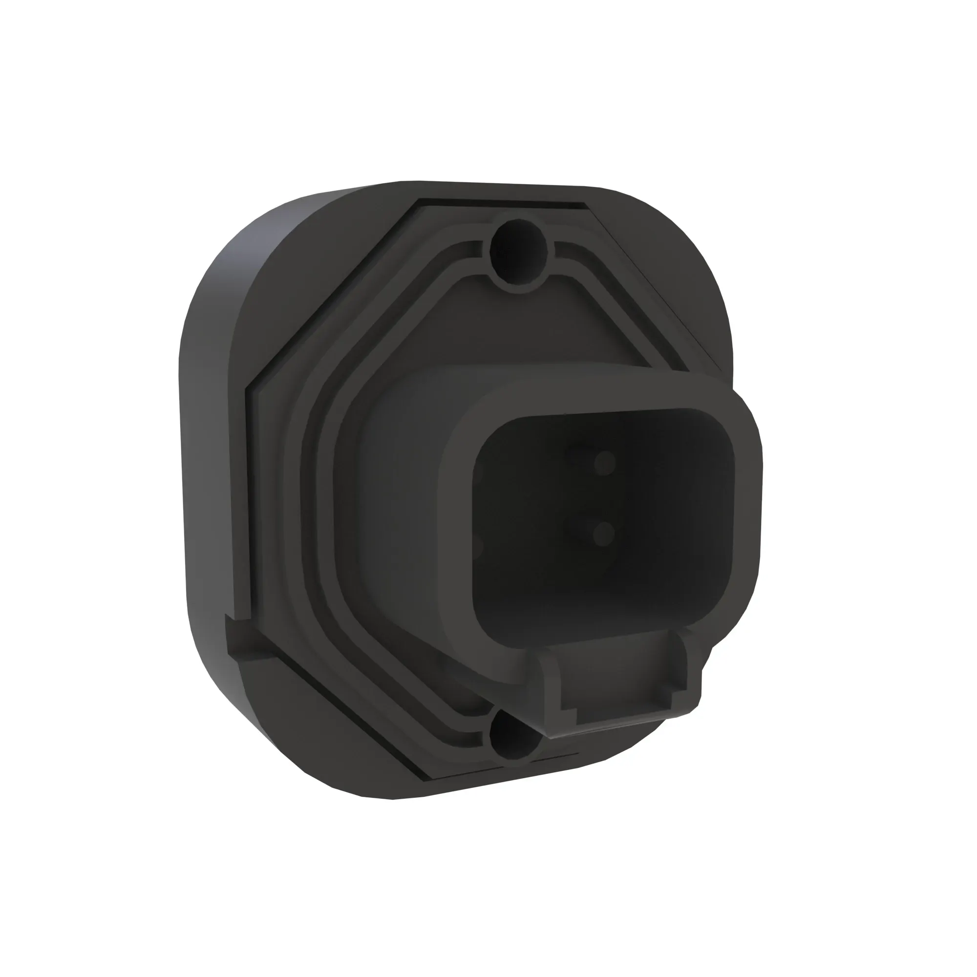 John Deere Gray External Electrical Connector Housing - 57M8457