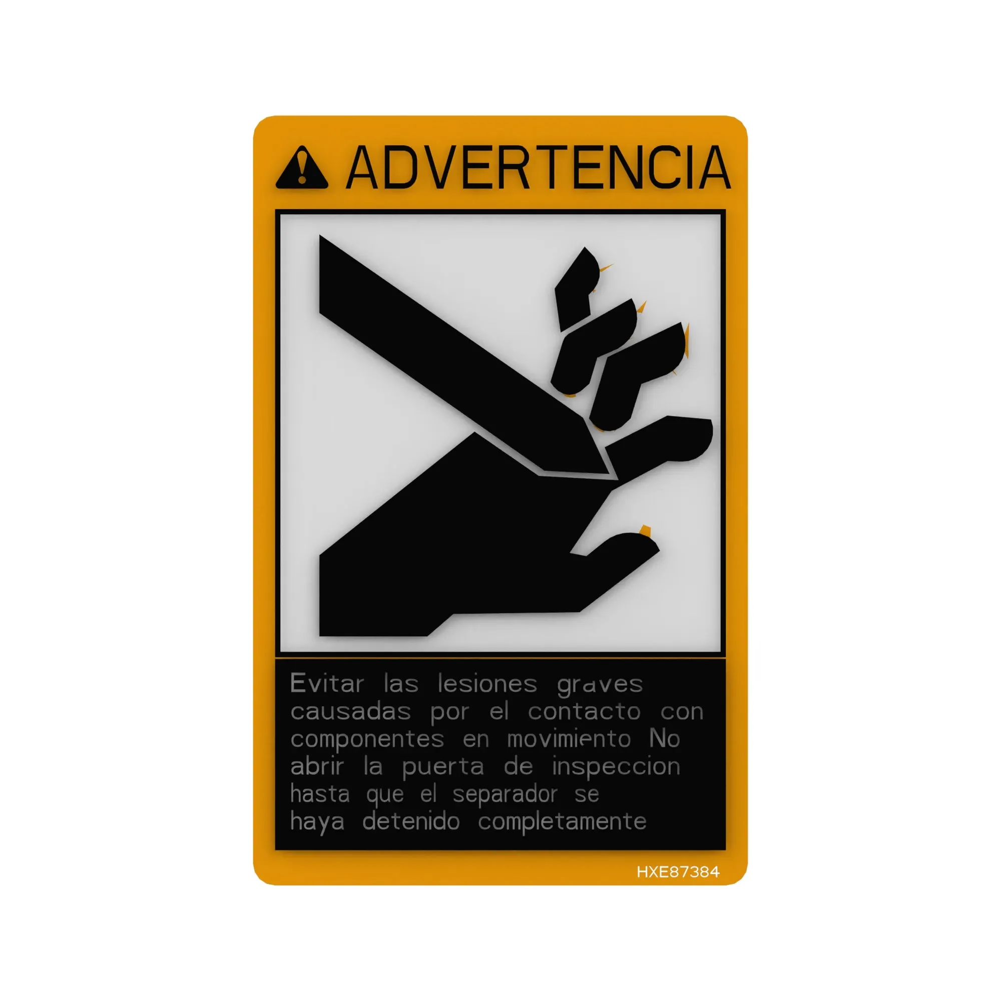 John Deere Safety Sign - HXE87384