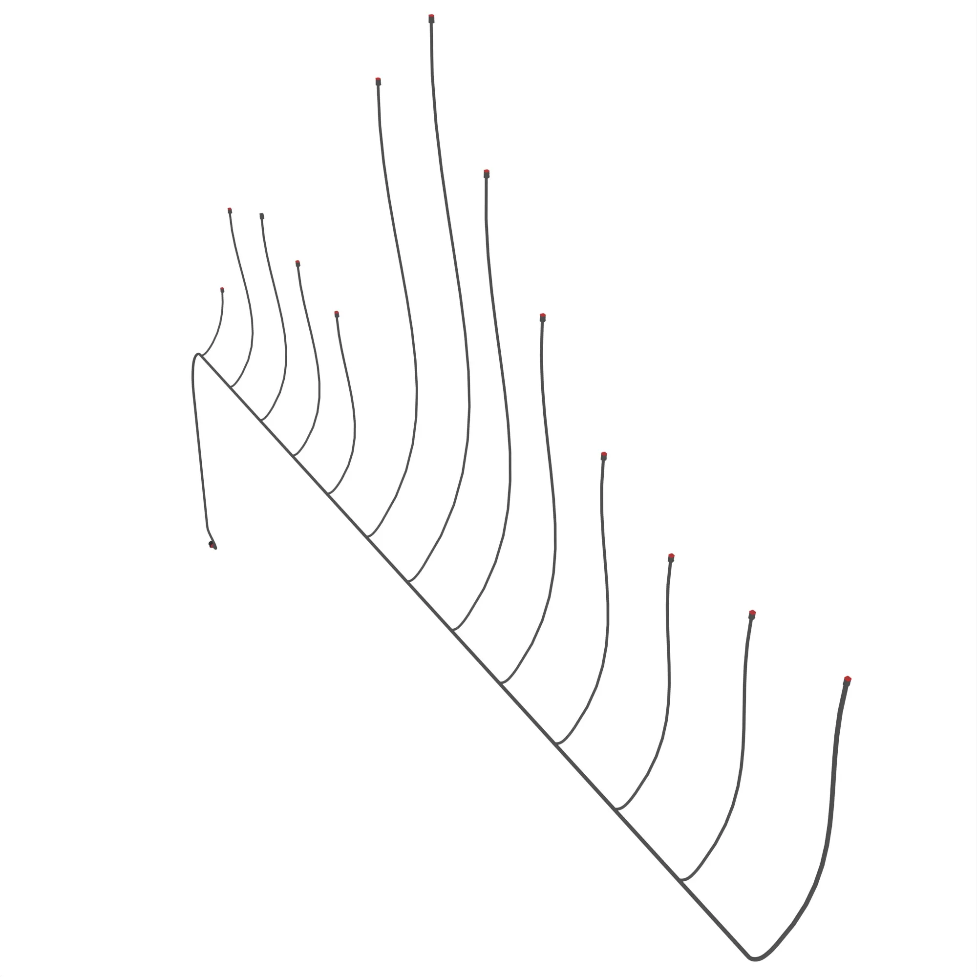 WIRING HARNESS, 2126 ROW UNIT SEED
