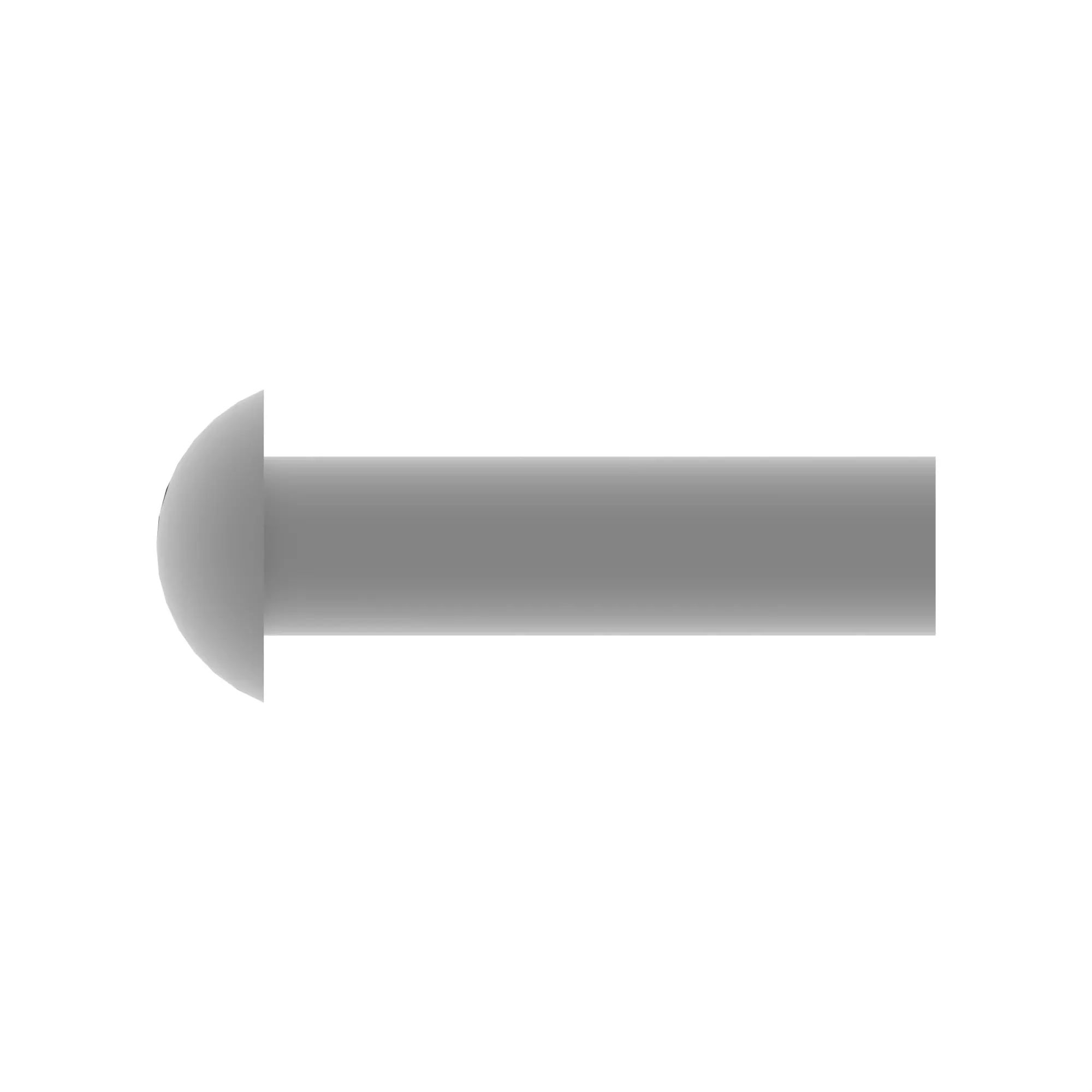 RIVET, SOLID, BUTTON HEAD