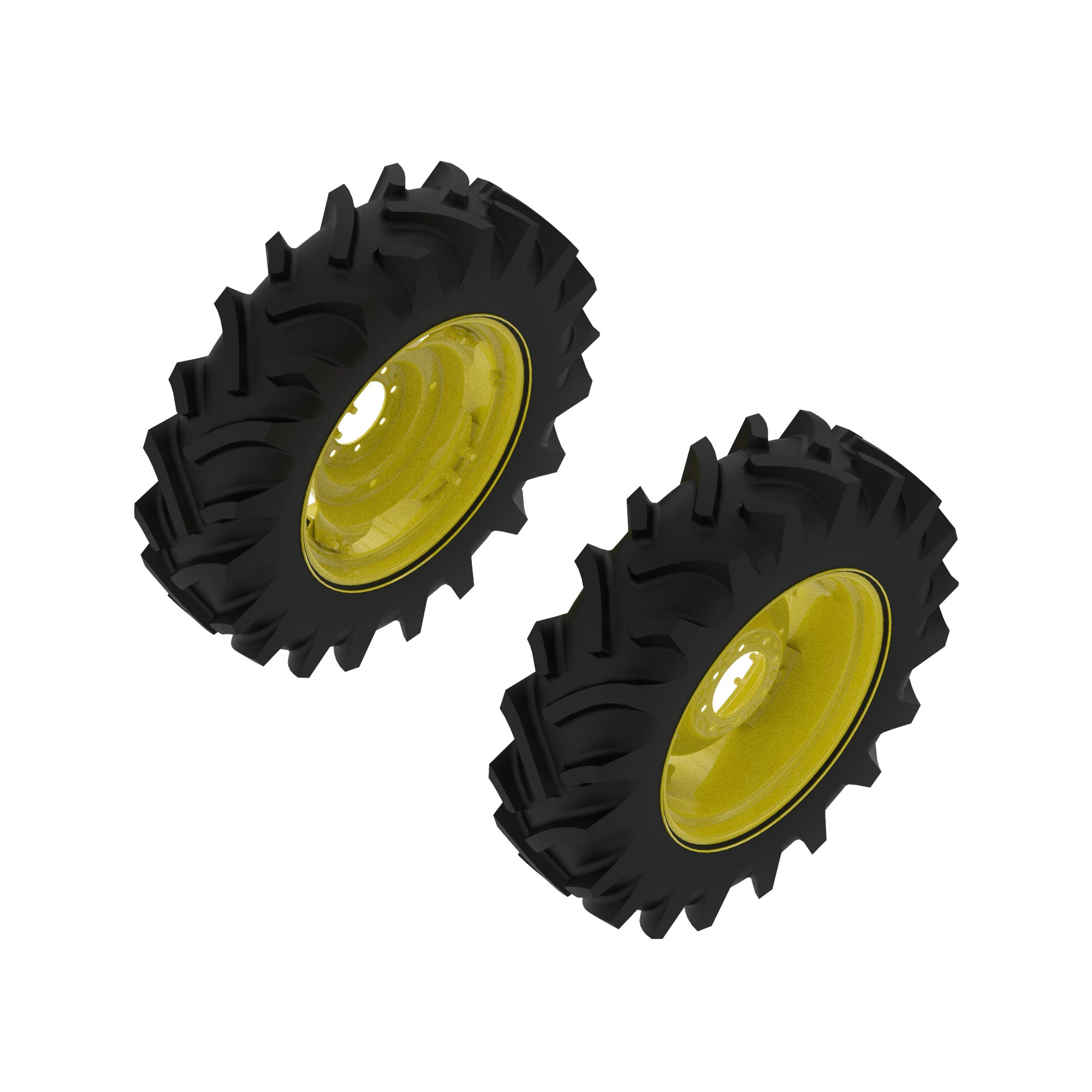 John Deere Rear Tire and Wheel Assembly, 11.2-24 6PR - BLV10861