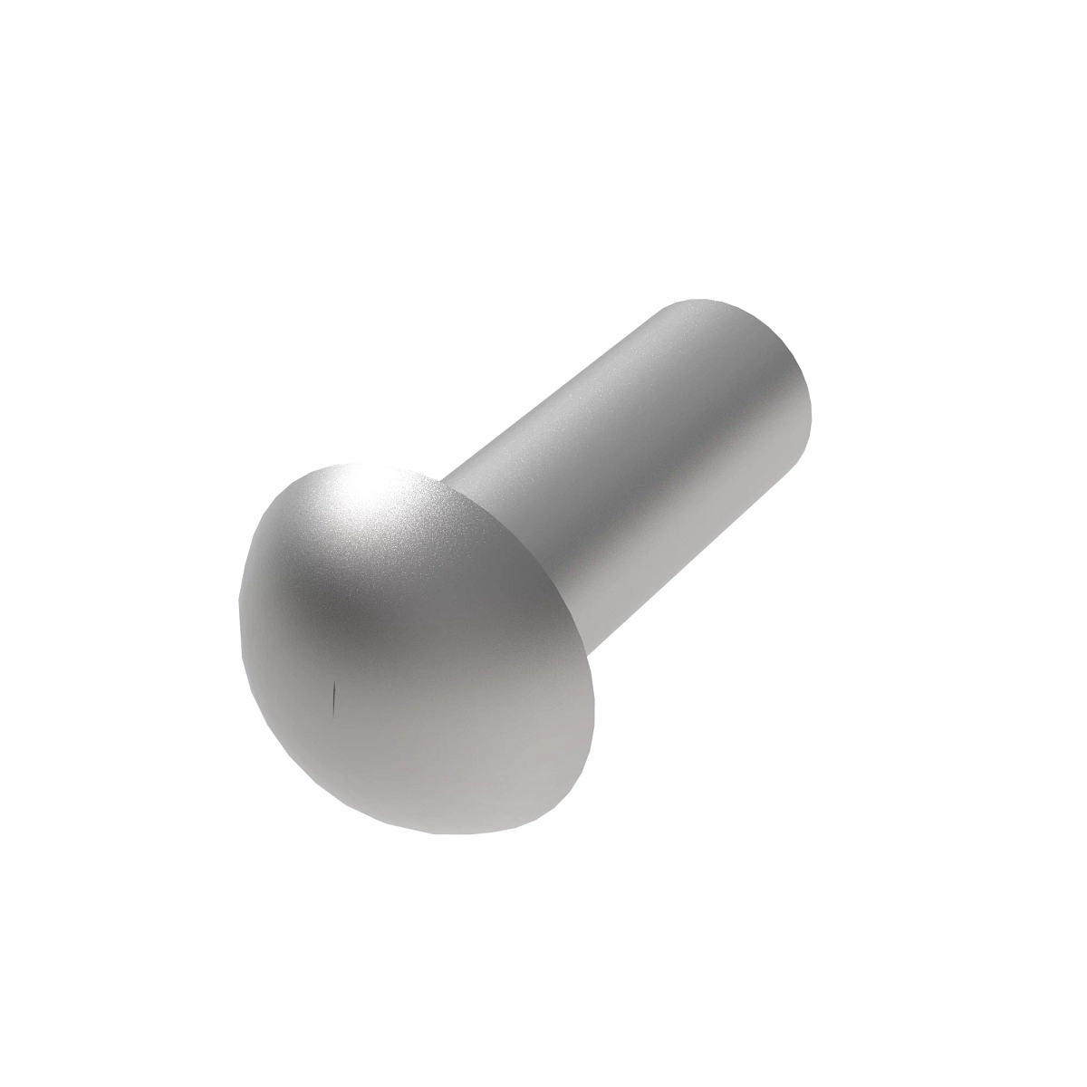 Rivet, Solid, Button Head