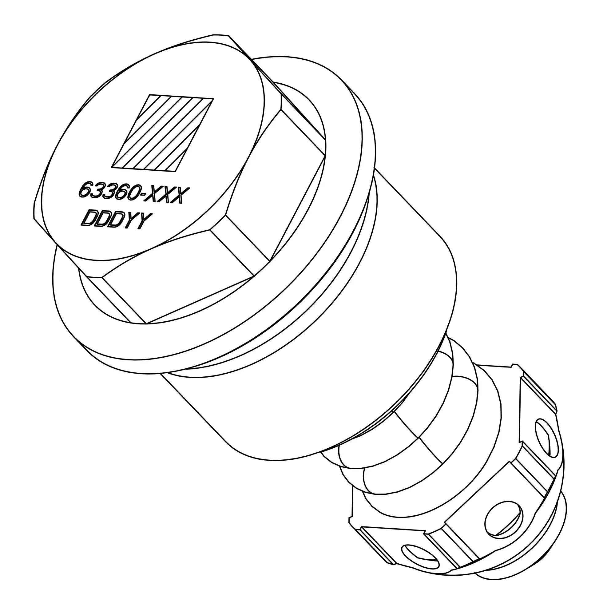 John Deere Pressure Relief Valve - AT443744