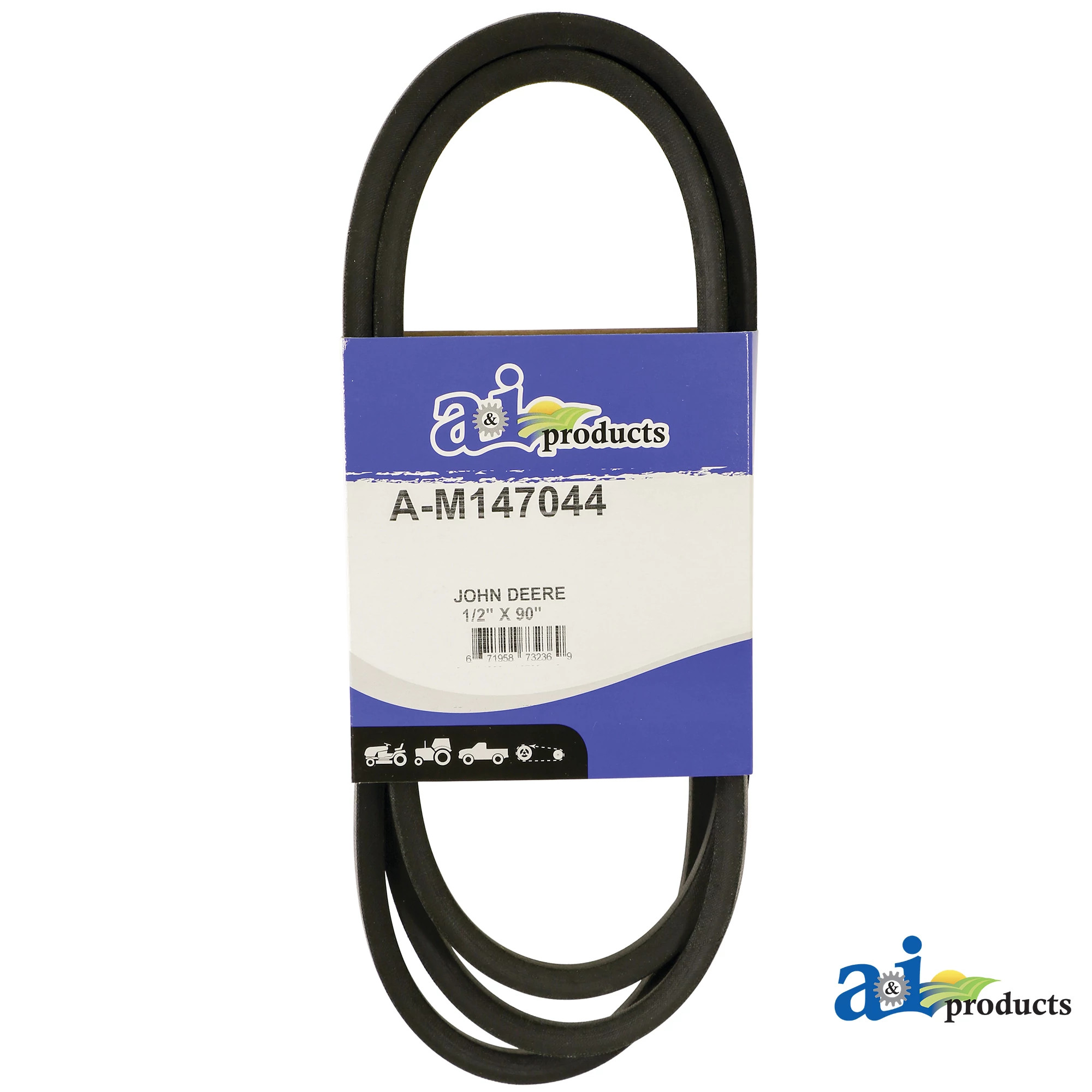 A&I Products V-Belt, Effective Length 2276 mm (89.6 inch) - A-M147044