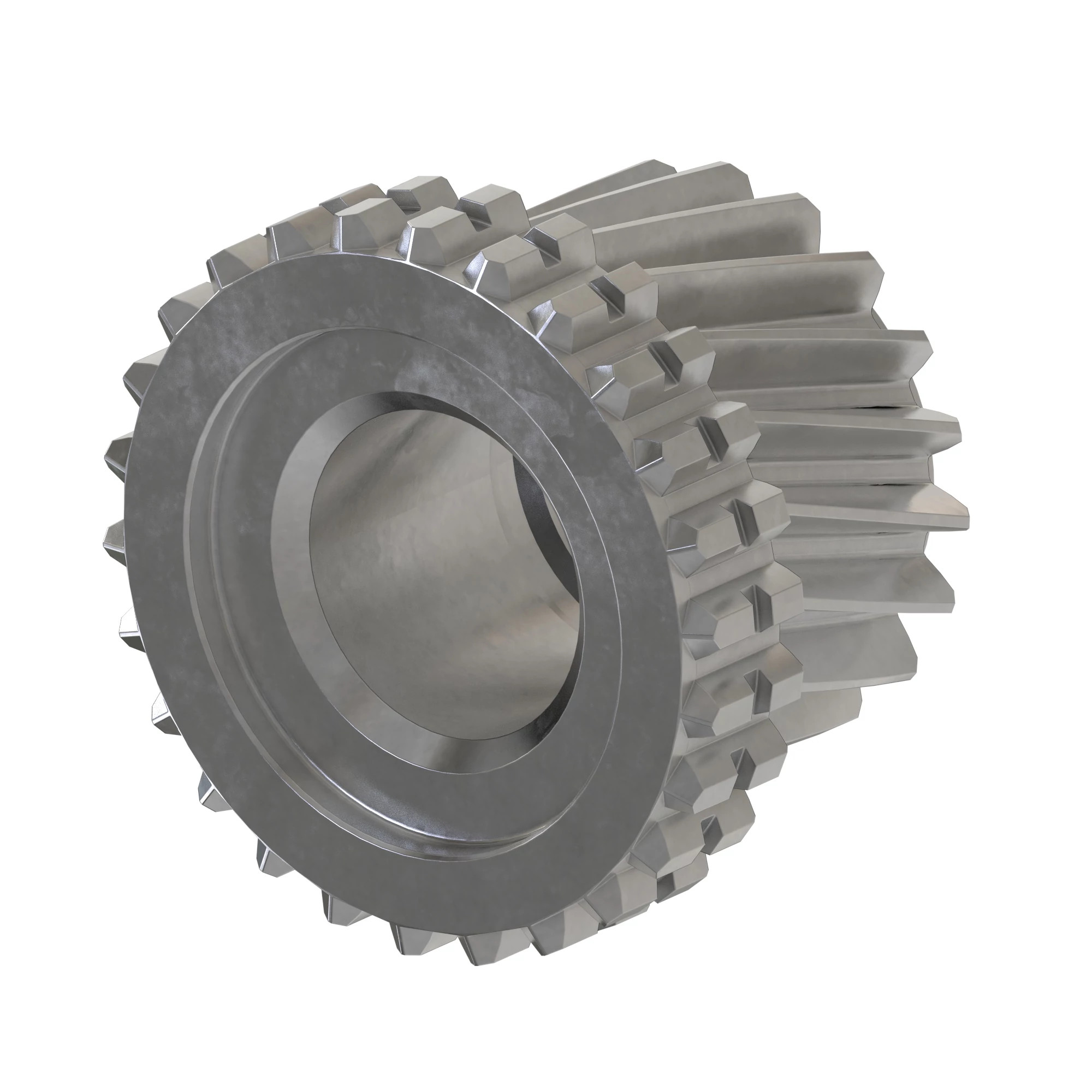 HELICAL GEAR, WITH SPLINE, 19T, RH