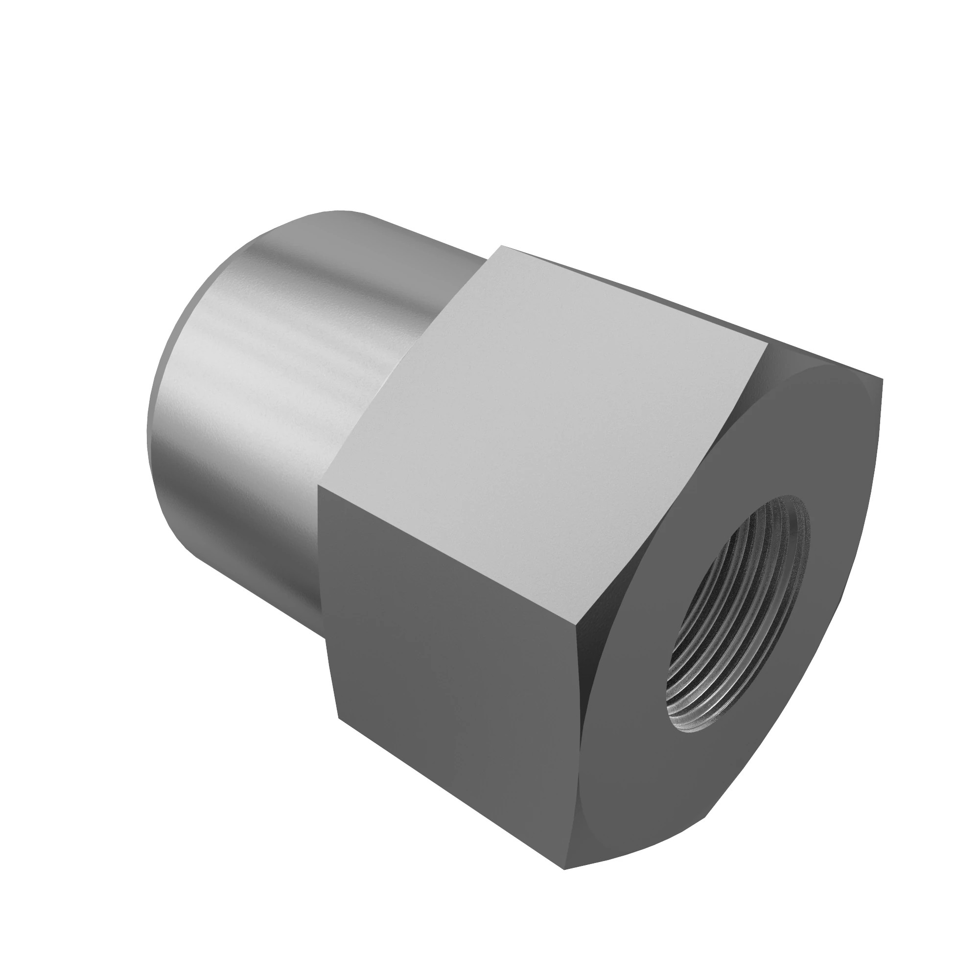 John Deere Hexagonal Stake Nut, 1" - N61289