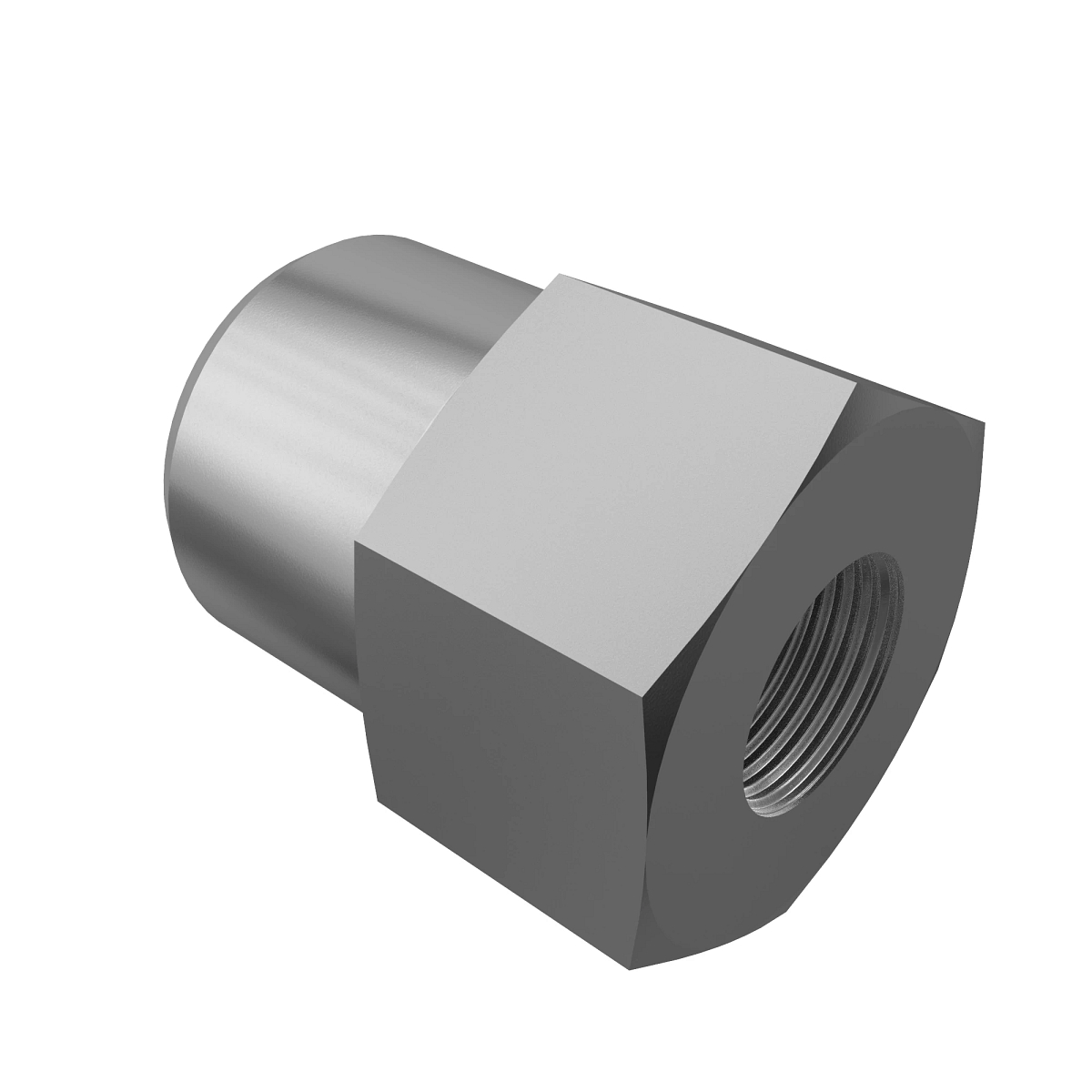 John Deere Hexagonal Stake Nut, 1" - N61289