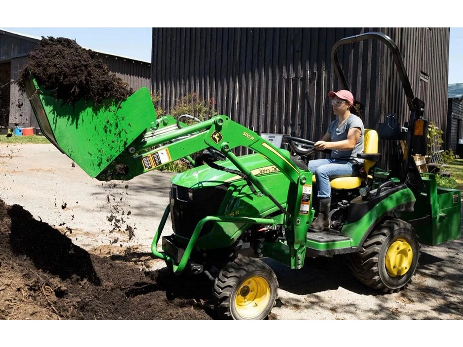 John Deere 1025R Sub-Compact Tractor — Engine Make