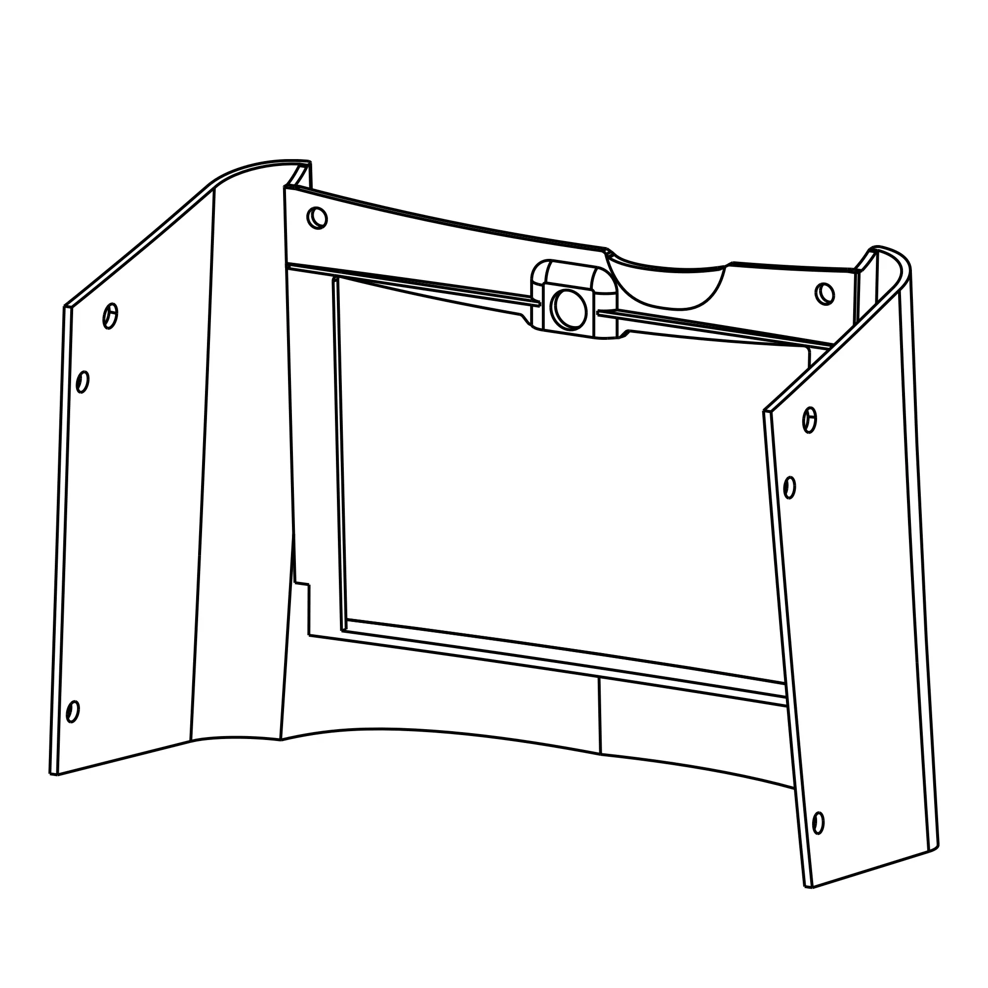 John Deere Pedestal Lower Cowl - LVU10871