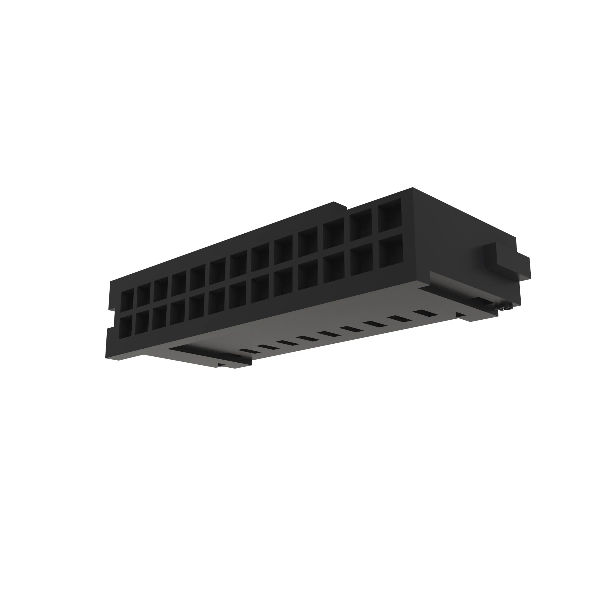 CONN TYCO MODIV 26W F BLK PLSTC
