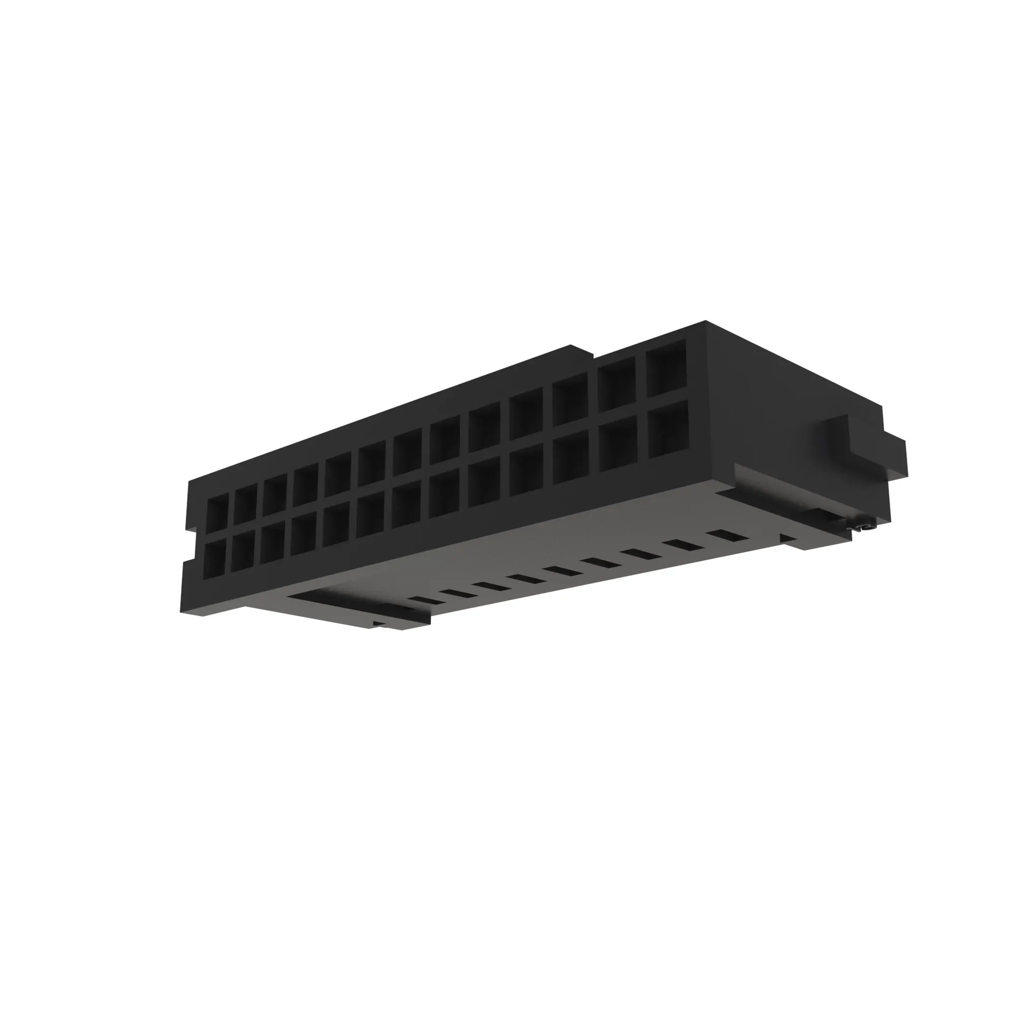 Conn Tyco Modiv 26W F Blk Plstc