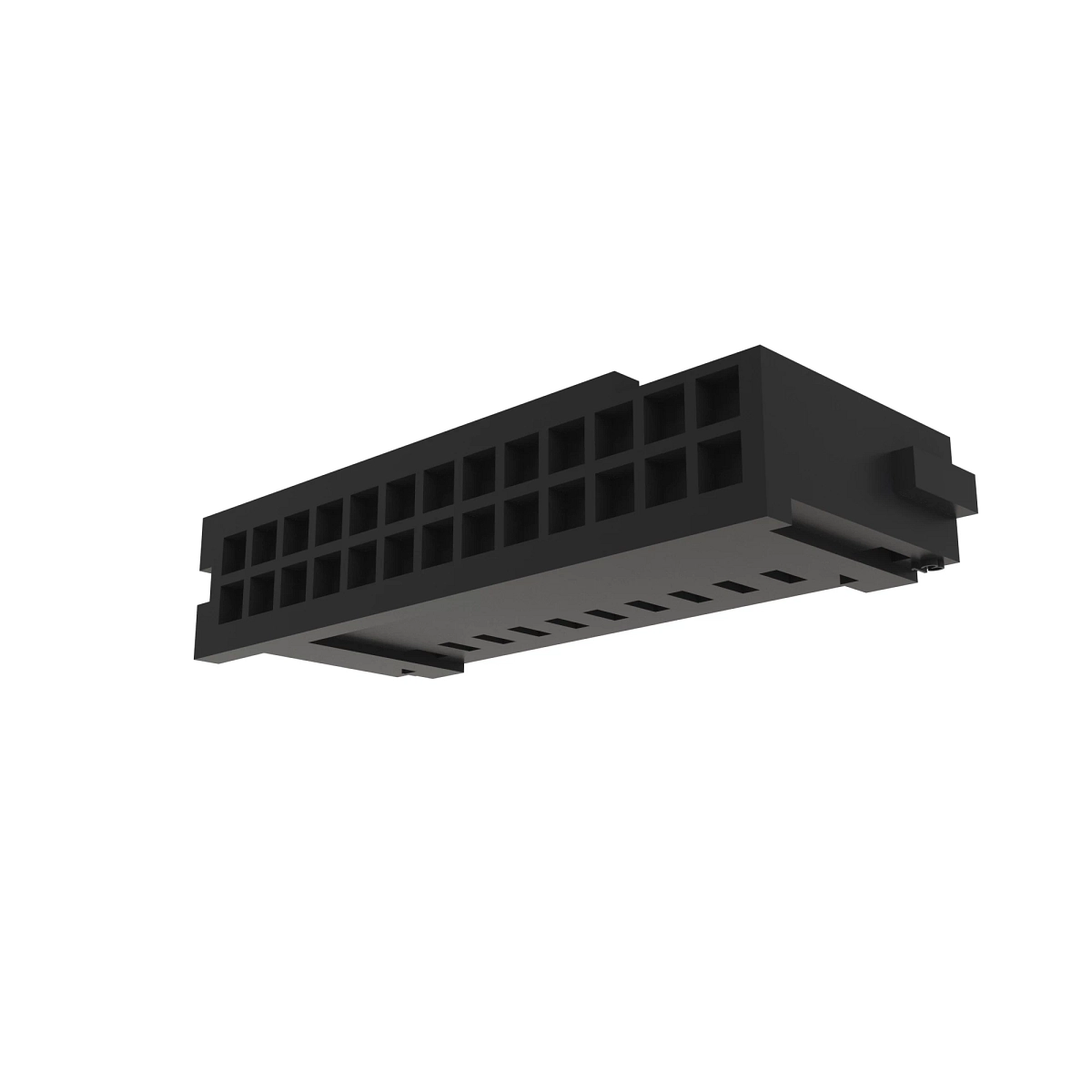 Conn Tyco Modiv 26W F Blk Plstc