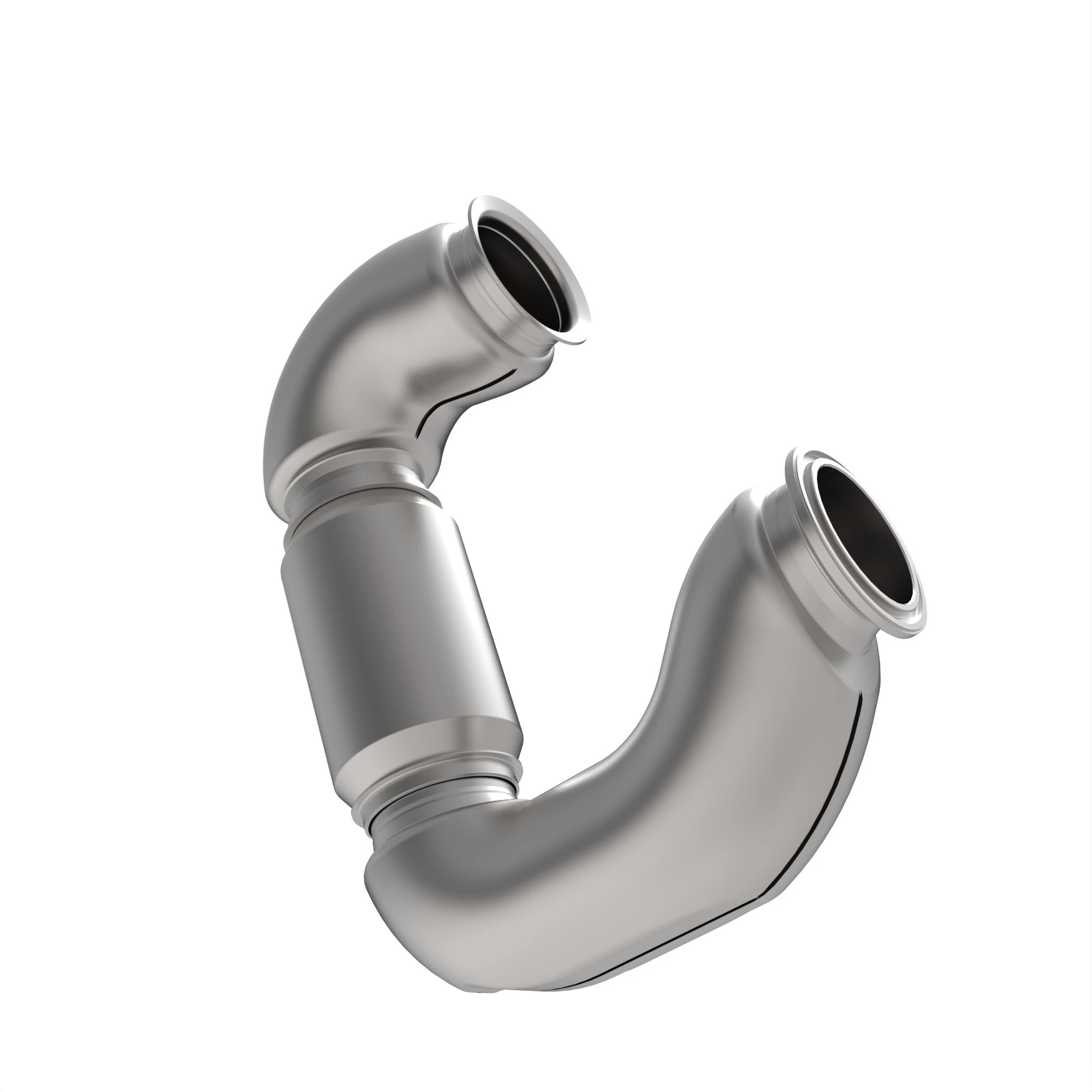 EXHAUST PIPE, AT INLET PIPE MW1-2;