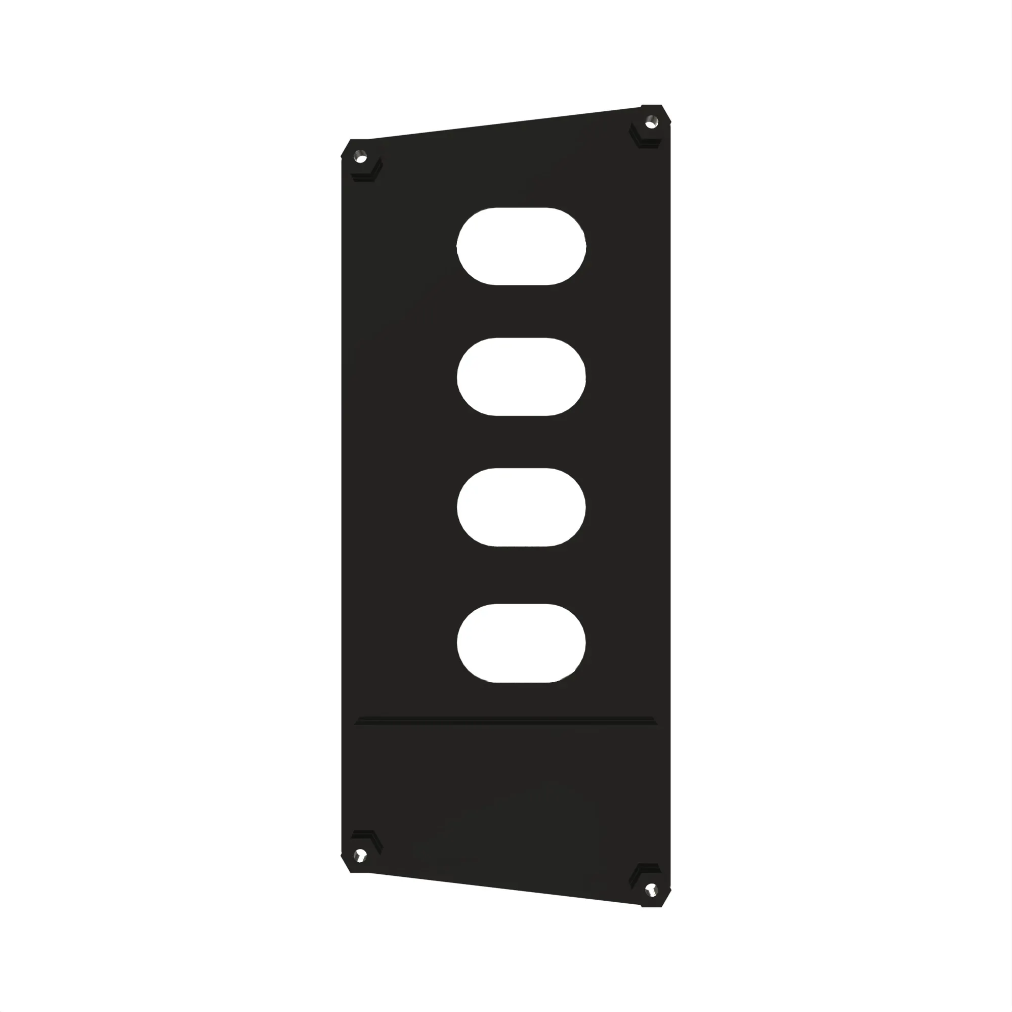 PLATE,3 LEVER W/EXTEND