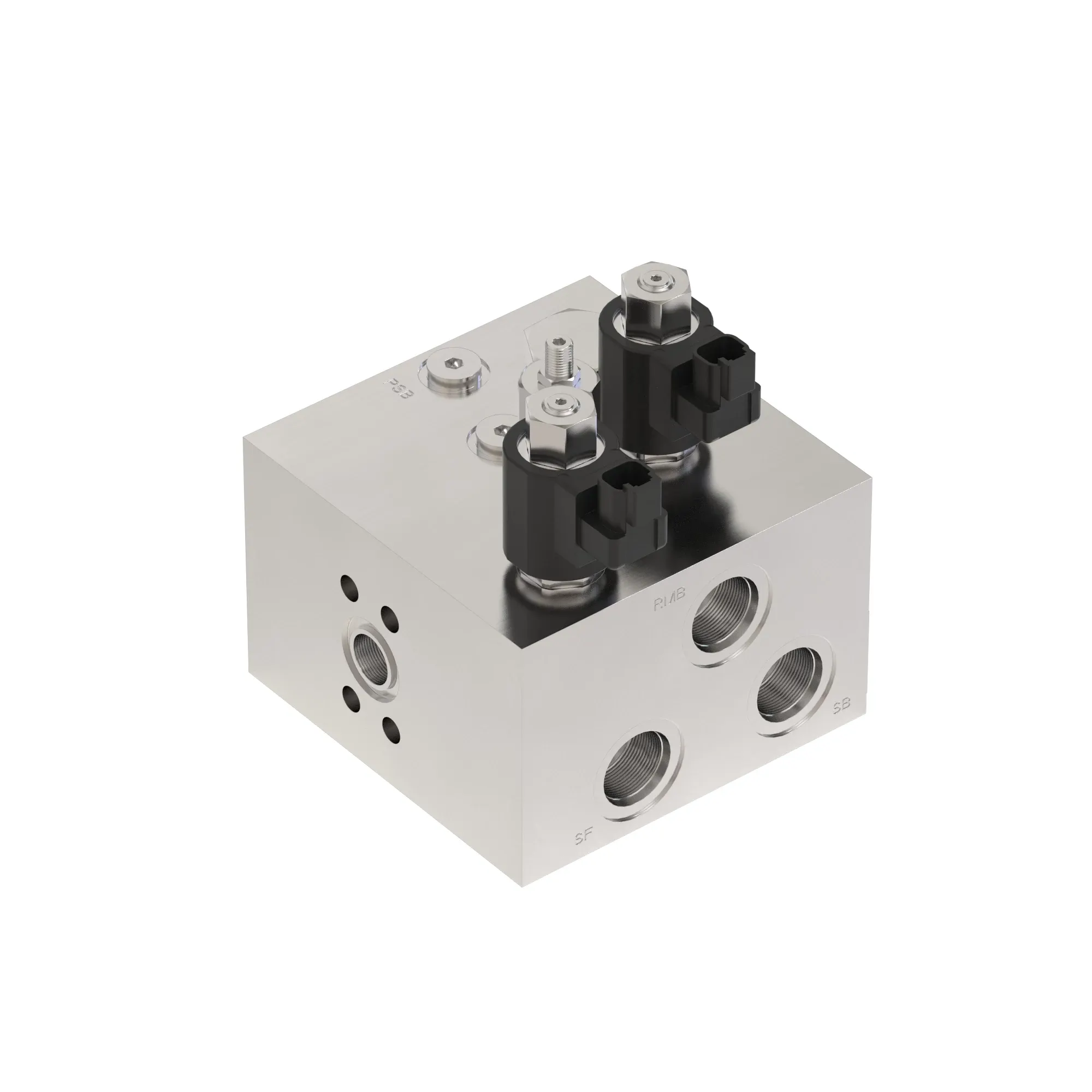 John Deere Feeder Beater Valve Stack without Fitting - AKK42876