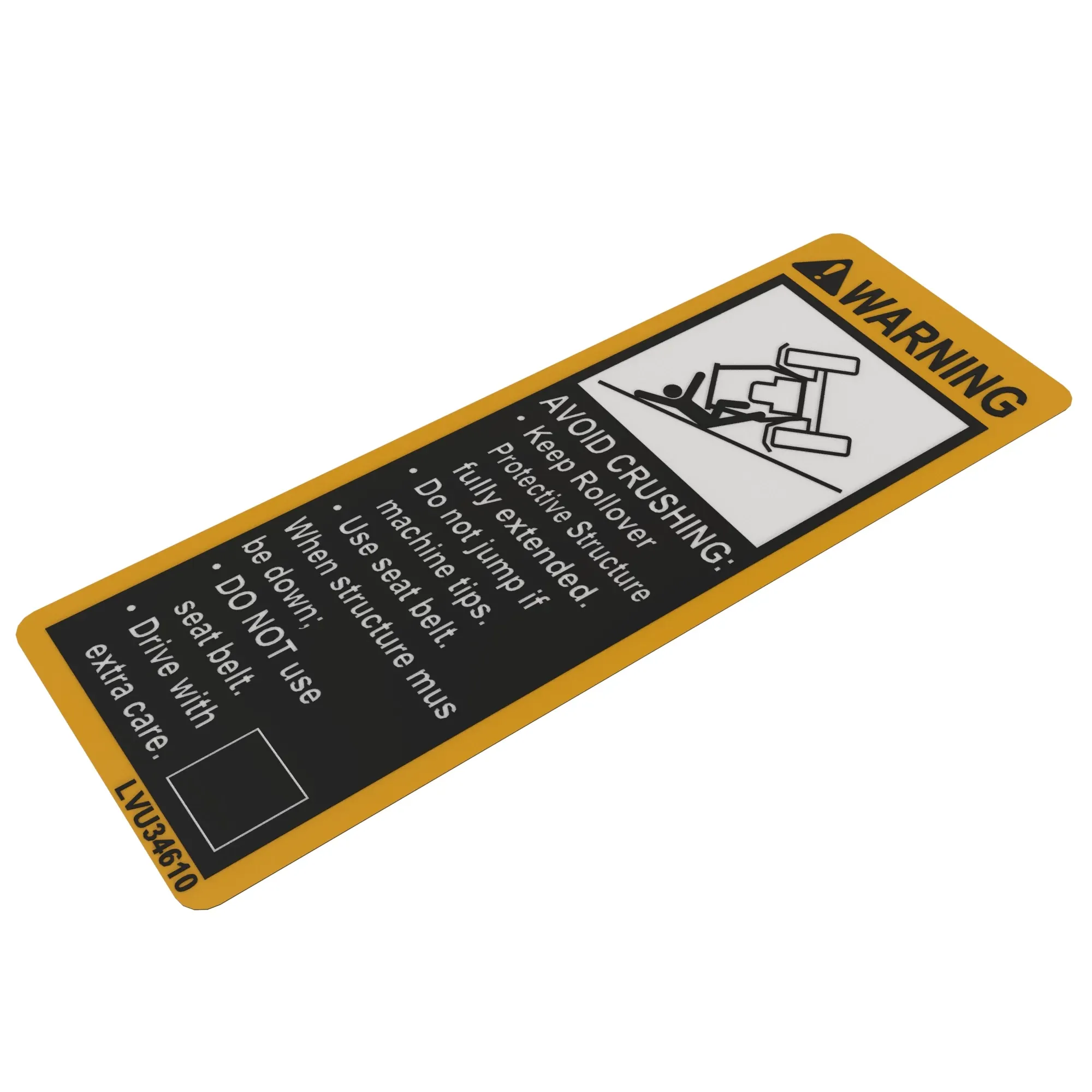 LABEL, FOLDING ROPS