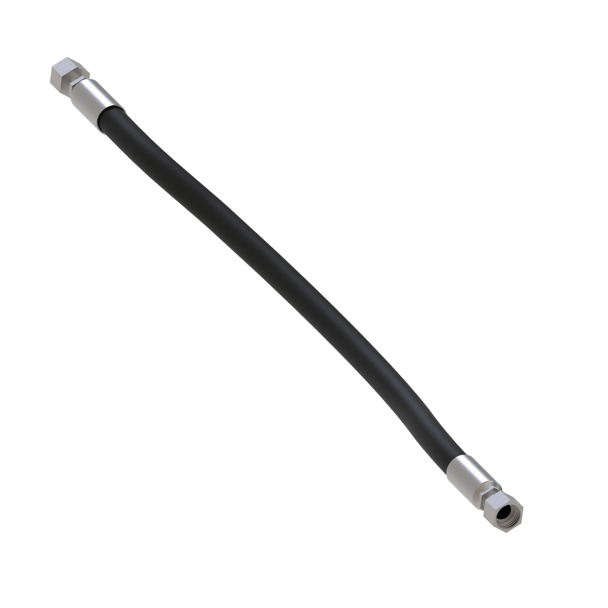 John Deere Park Brake Fabricated Hydraulic Hose - AT393936