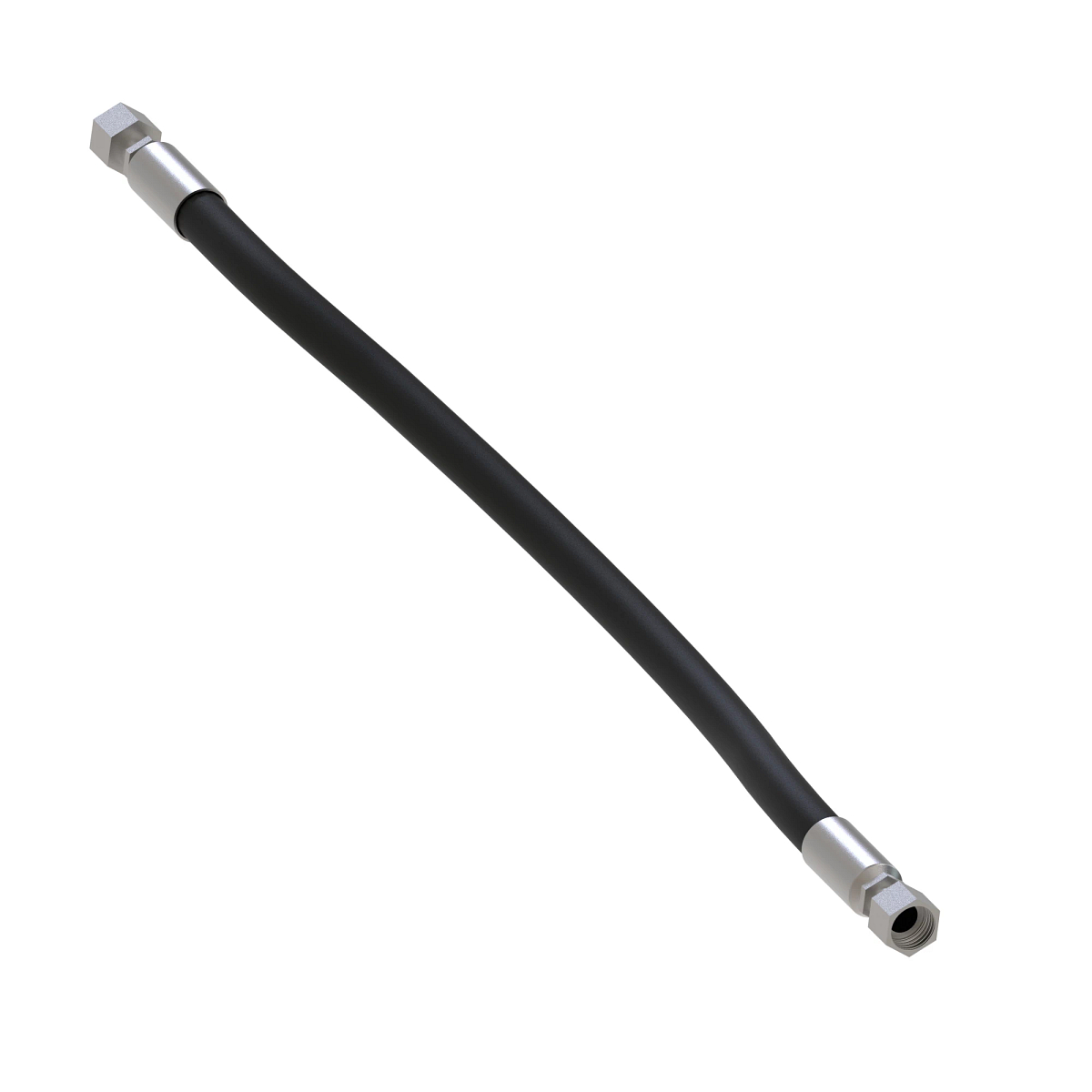 John Deere Park Brake Fabricated Hydraulic Hose - AT393936