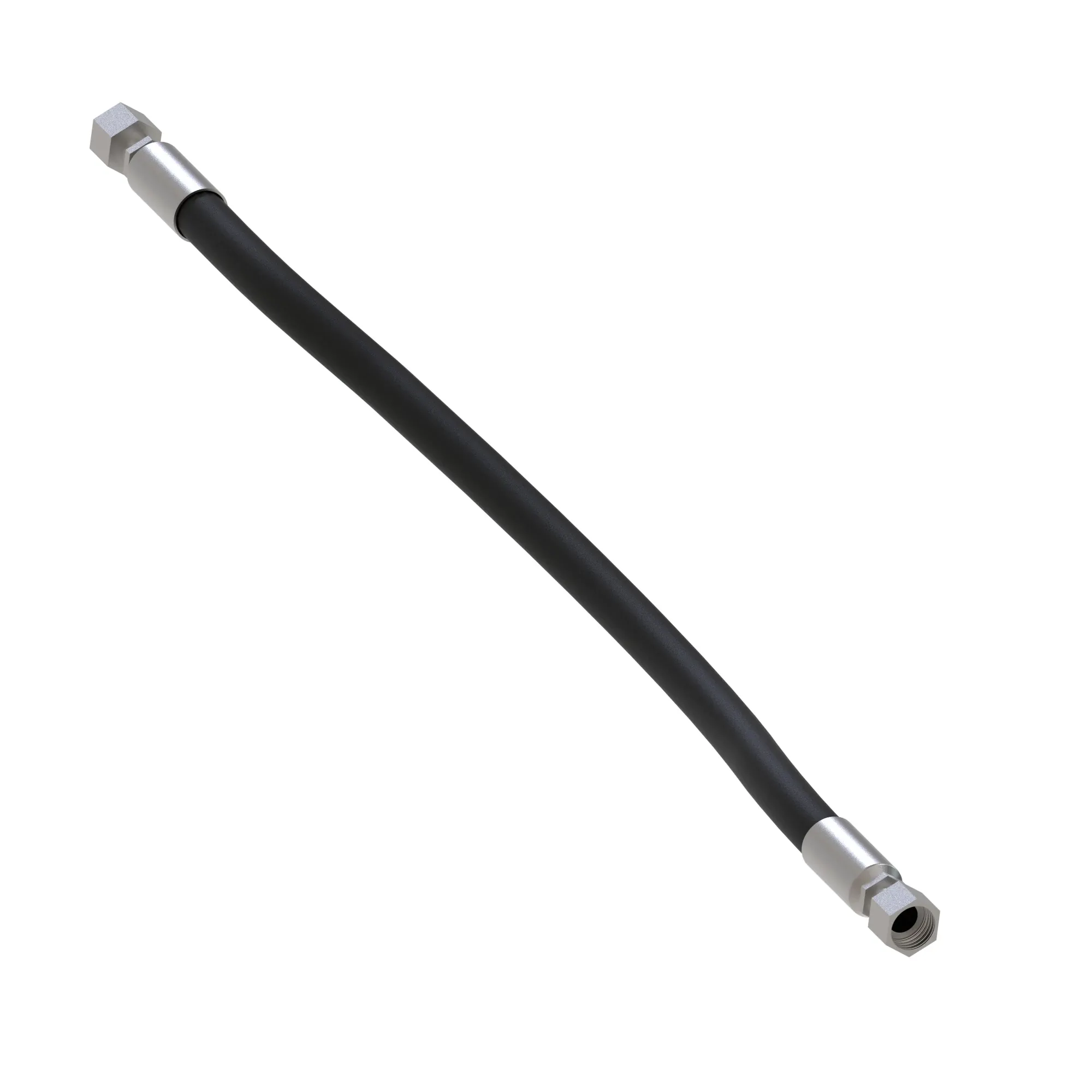 John Deere Park Brake Fabricated Hydraulic Hose - AT393936