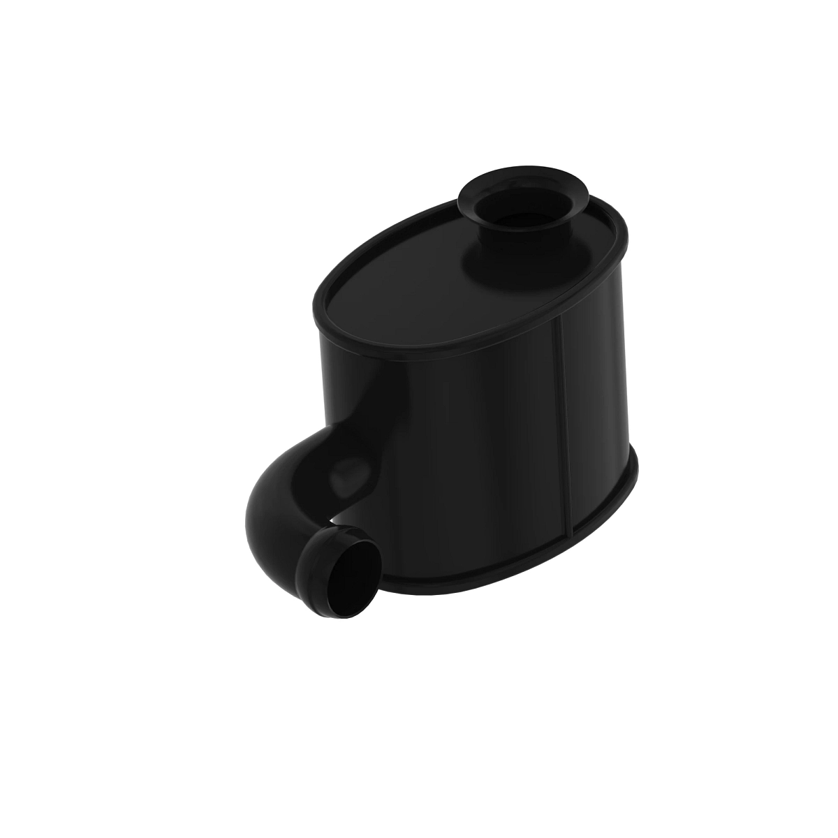 Muffler, 4CYL Turbo/ De Luxe/