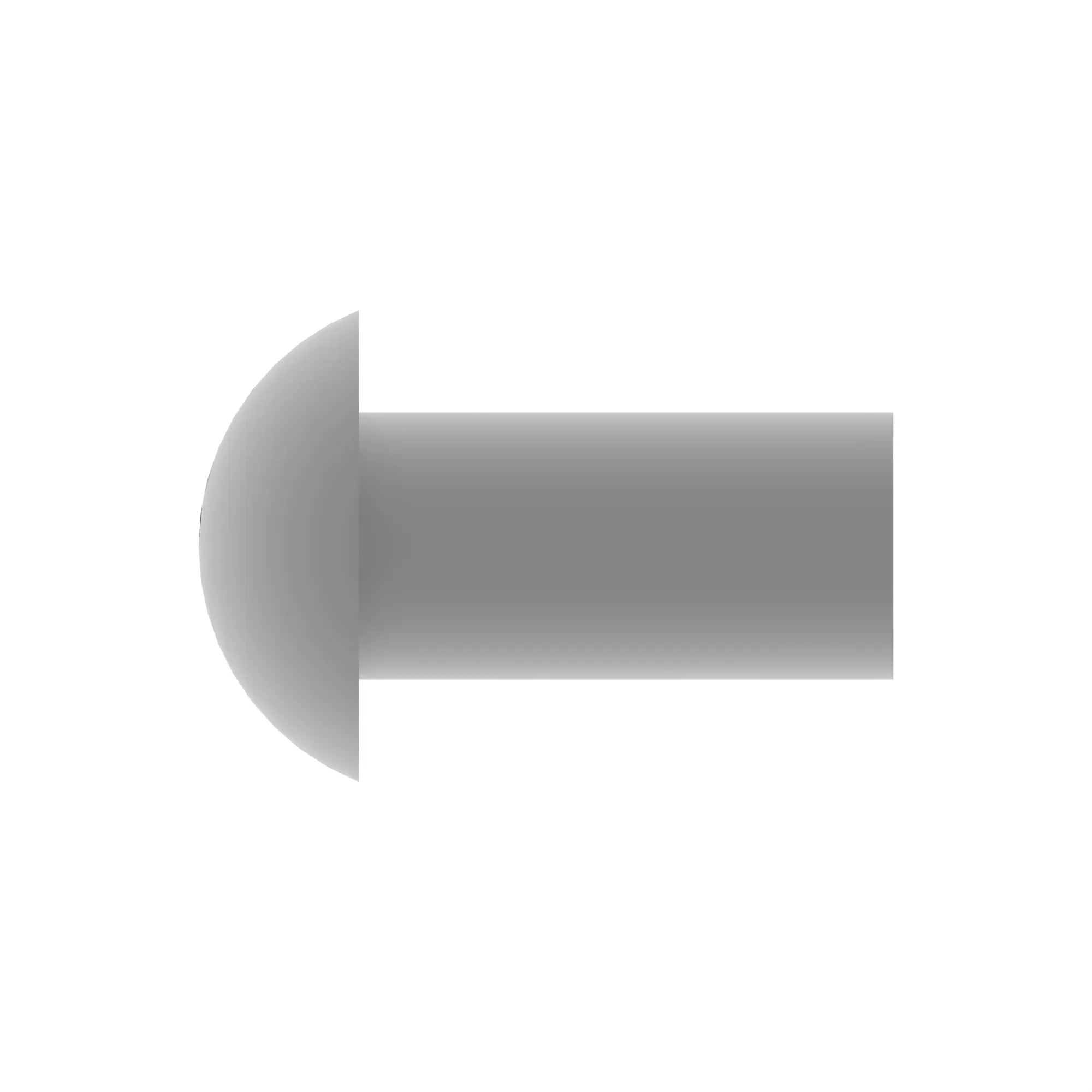 RIVET, SOLID, BUTTON HEAD