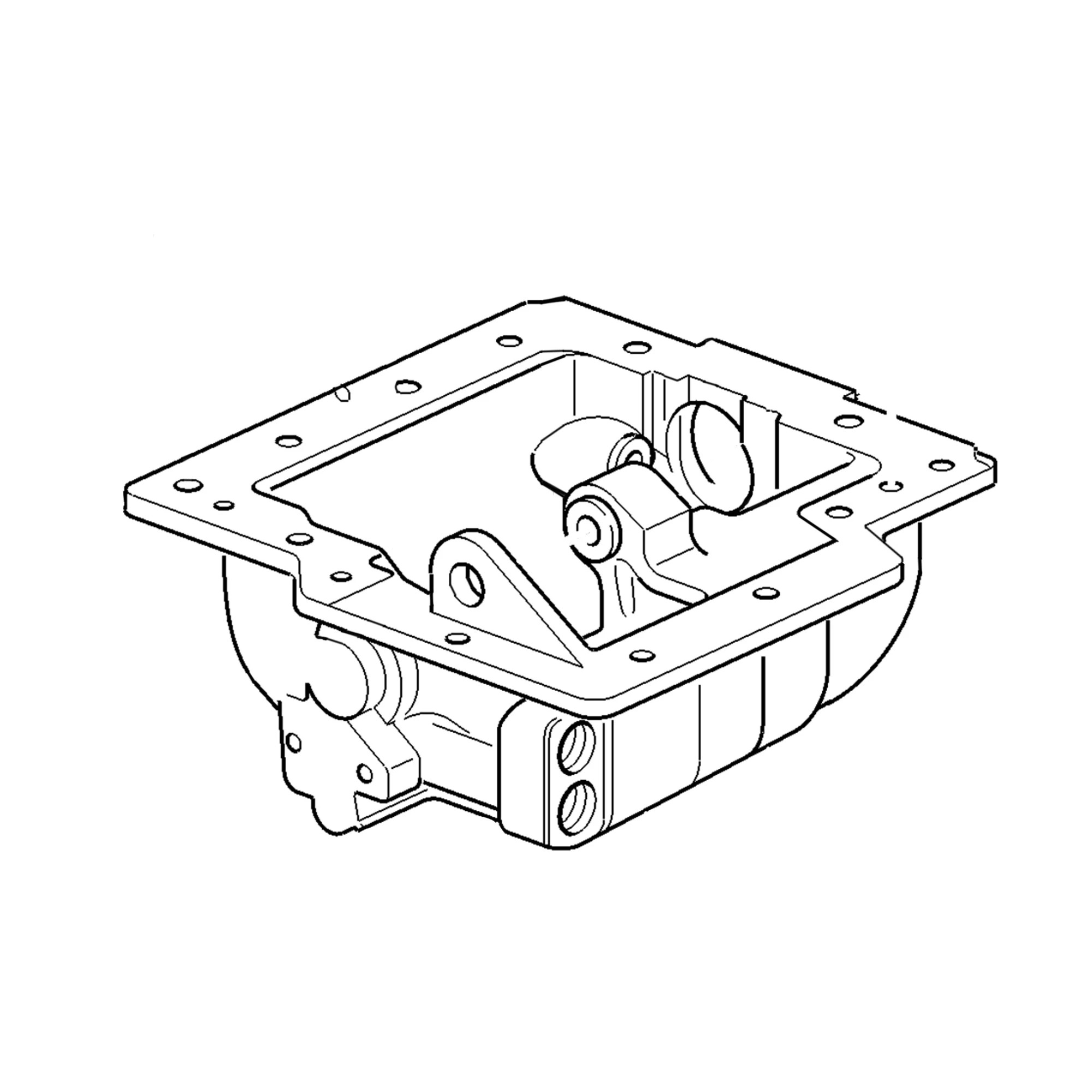 John Deere MFWD Clutch Housing - AL173581
