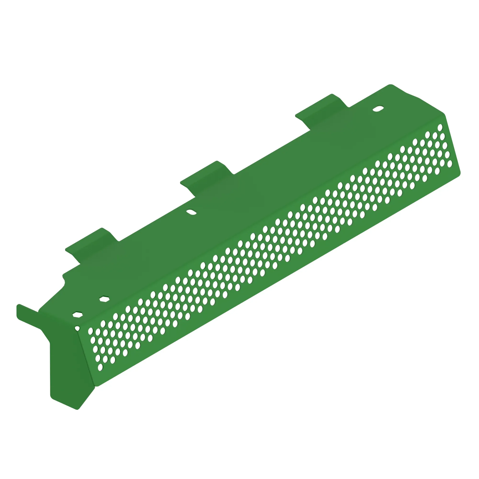 John Deere Left Side Fan Shield Stopper Bracket - HXE168055