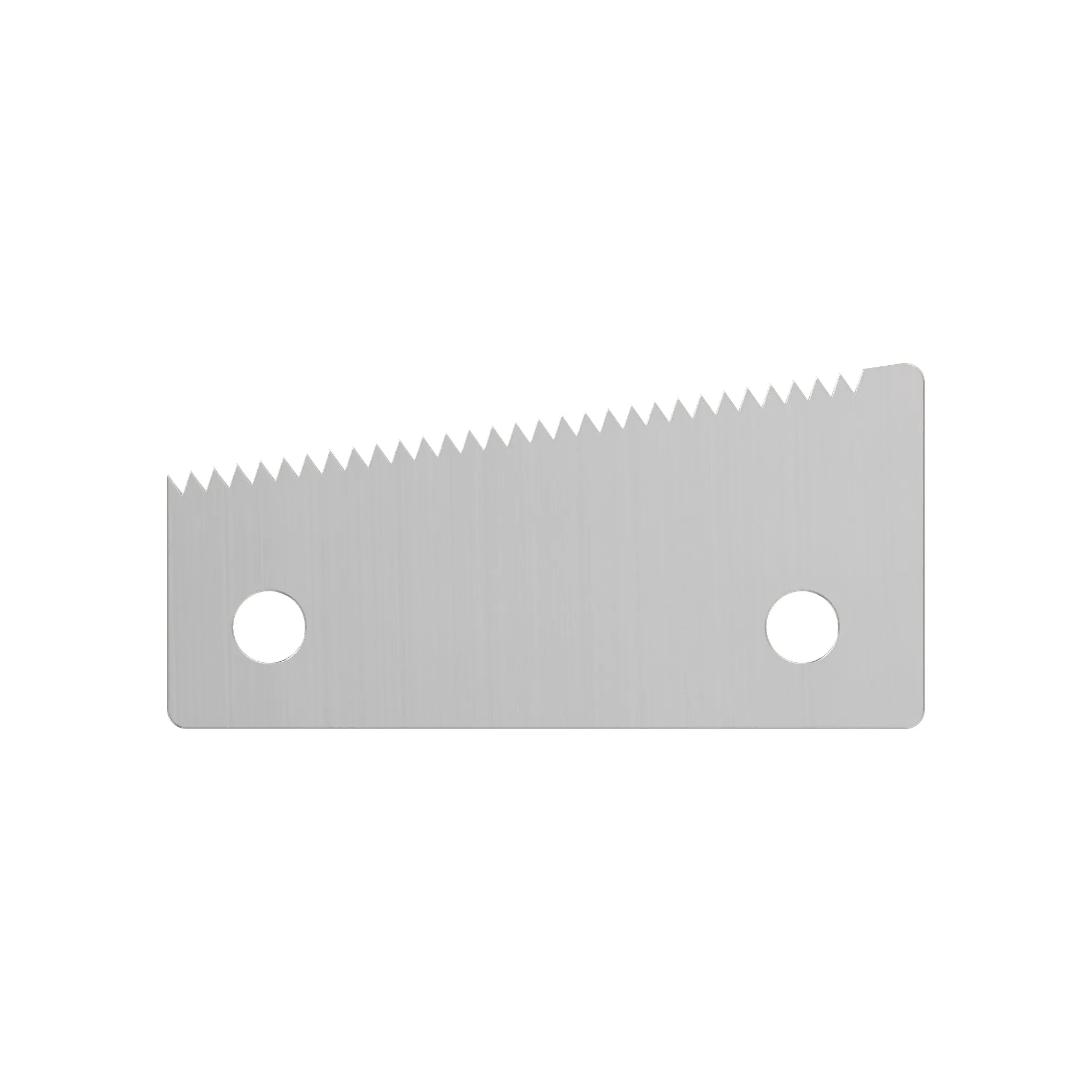 LEDGER PLATE SERRATED