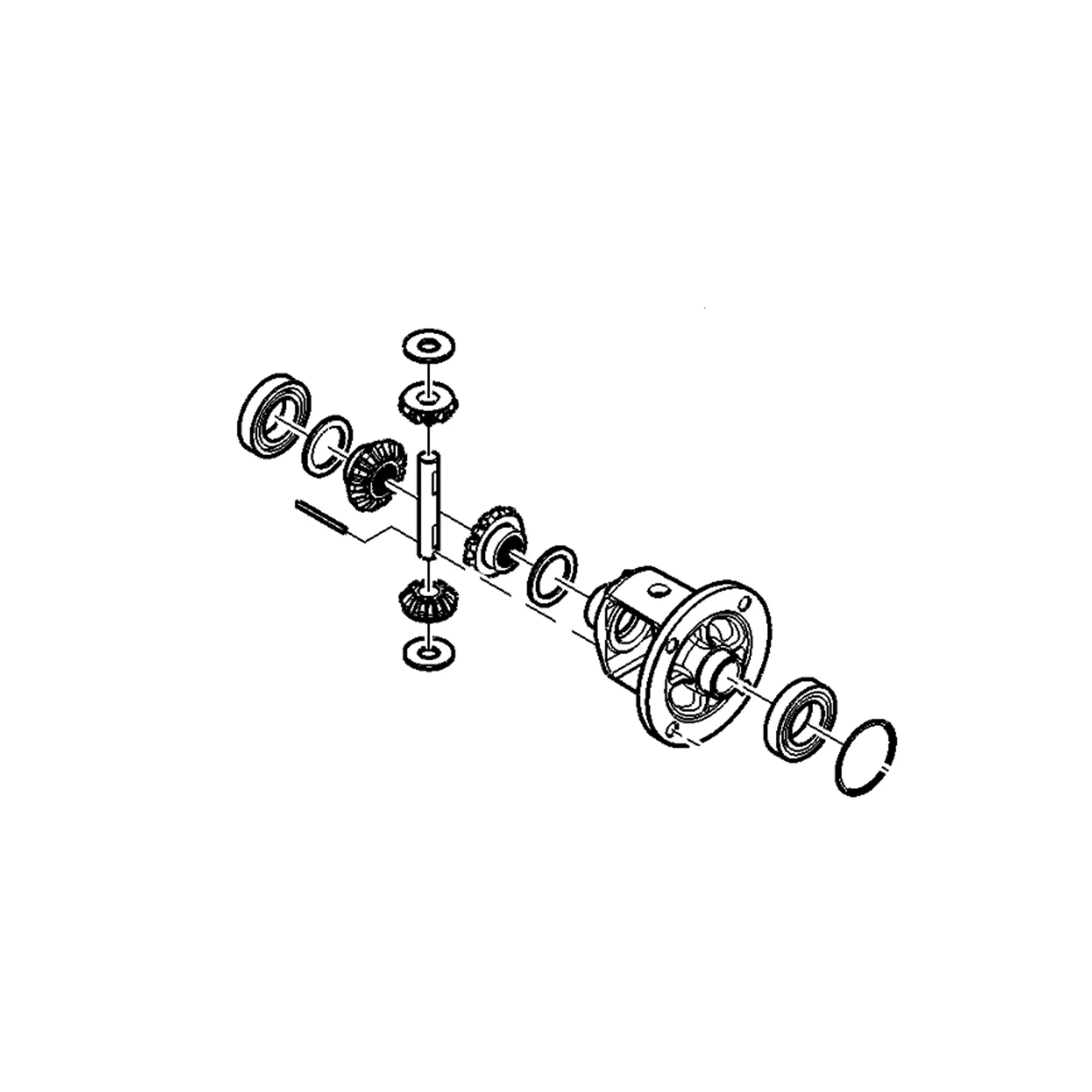 John Deere Differential Assembly - LVA19812