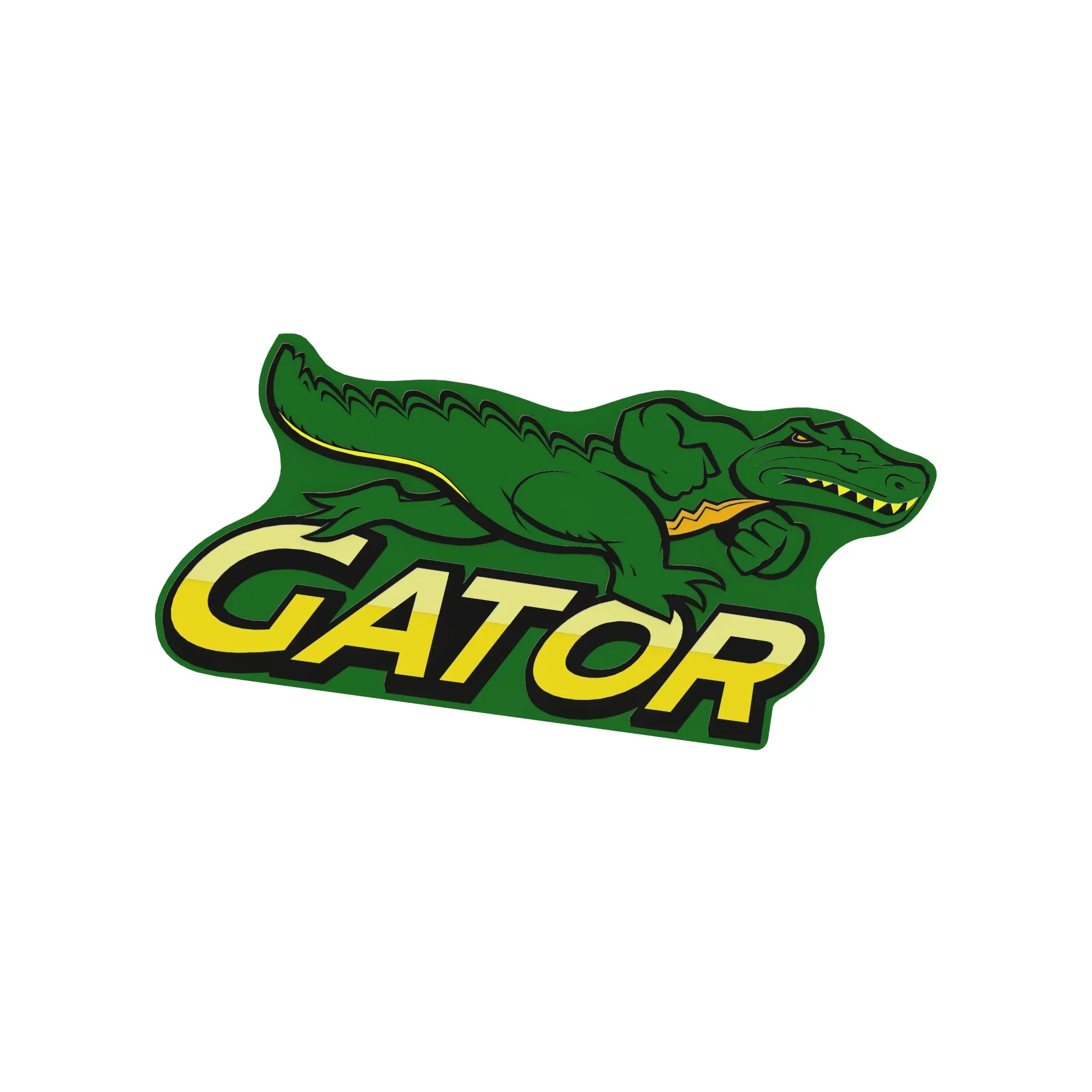 LABEL, XUV TAILGATE LH-GREEN