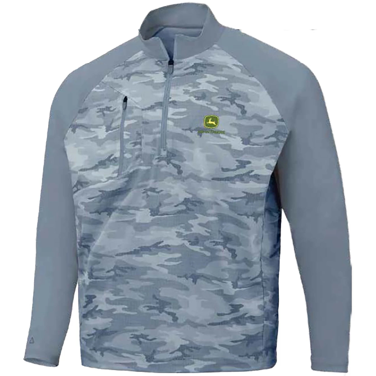 Slate Camo Quarter Zip