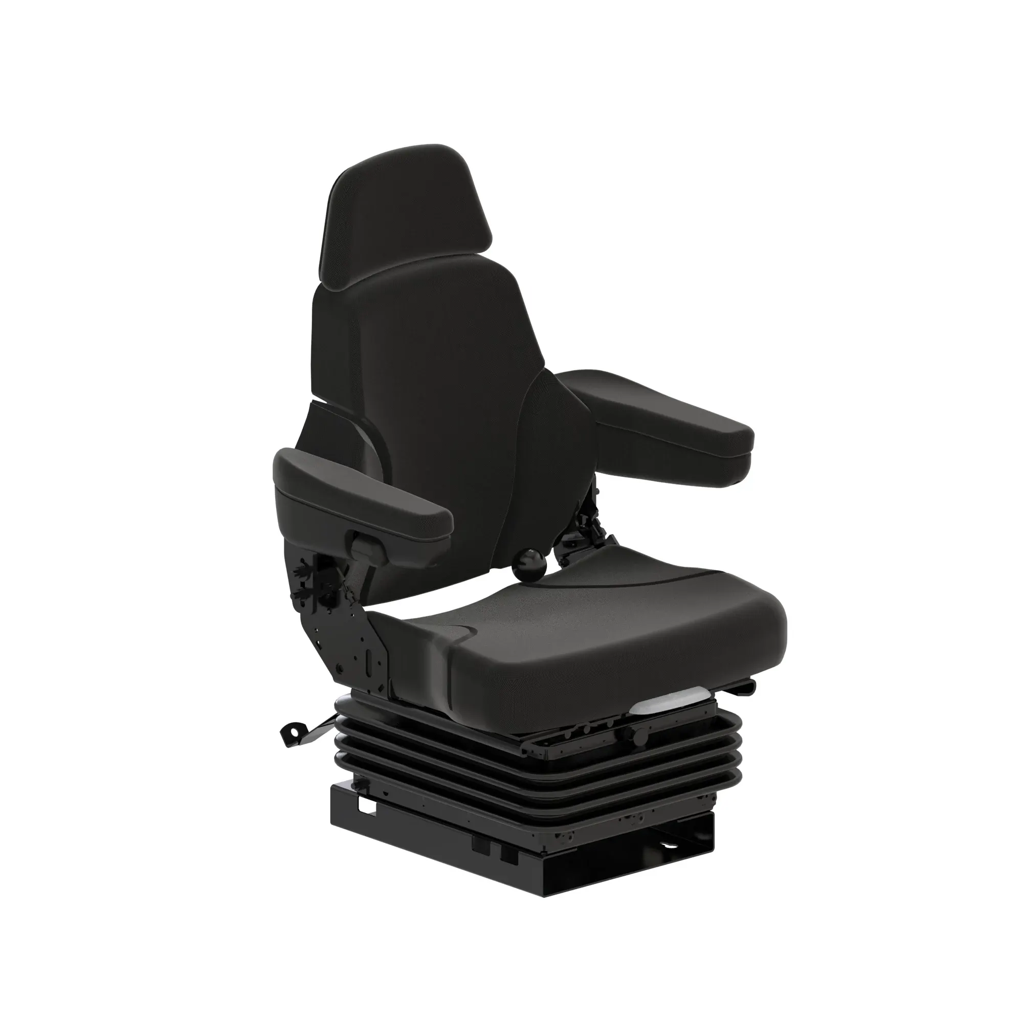 John Deere Mechanical Suspended Operator Seat with Seat Belt - DQ56939