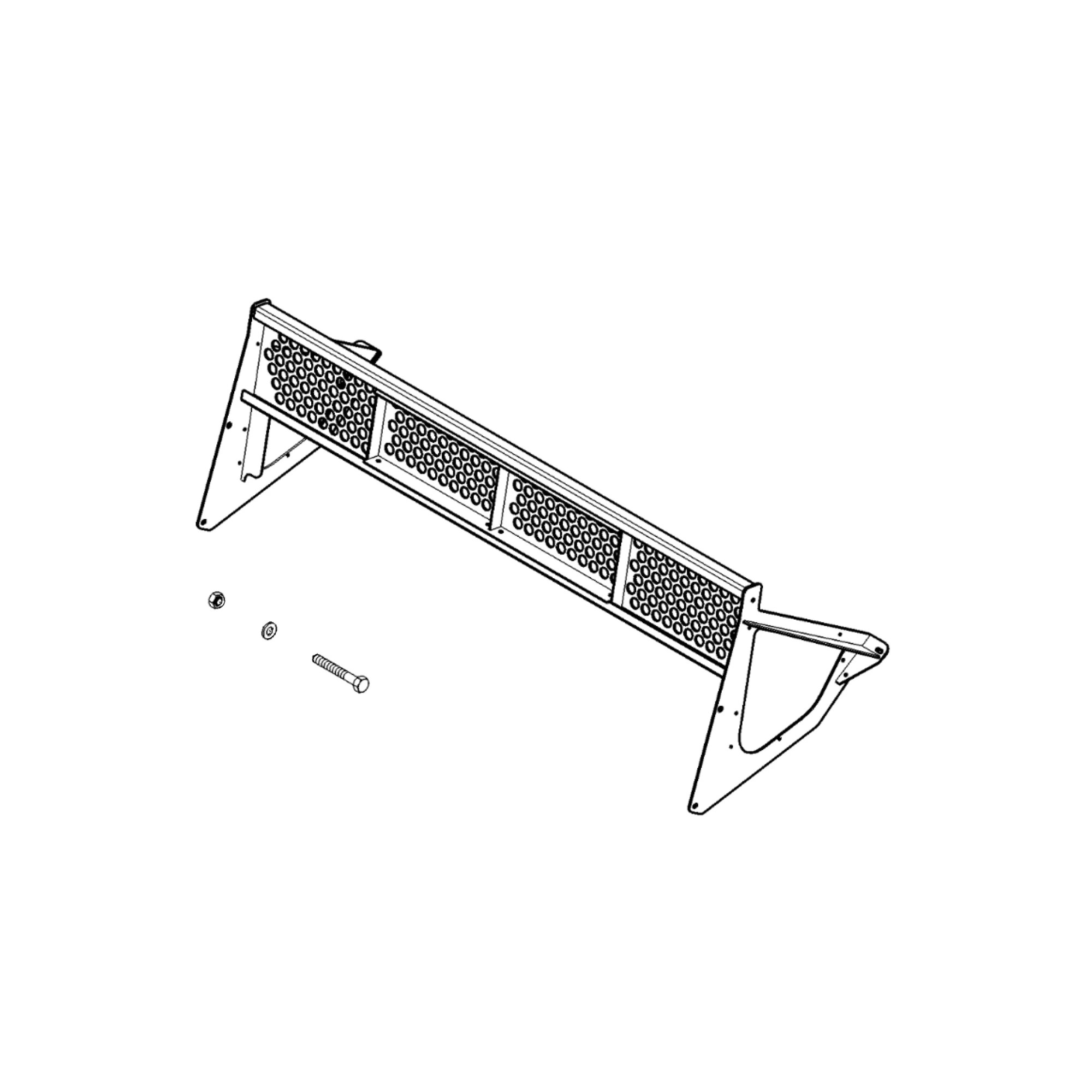 John Deere Super Overflow Spill Guard Kit - CB21466246