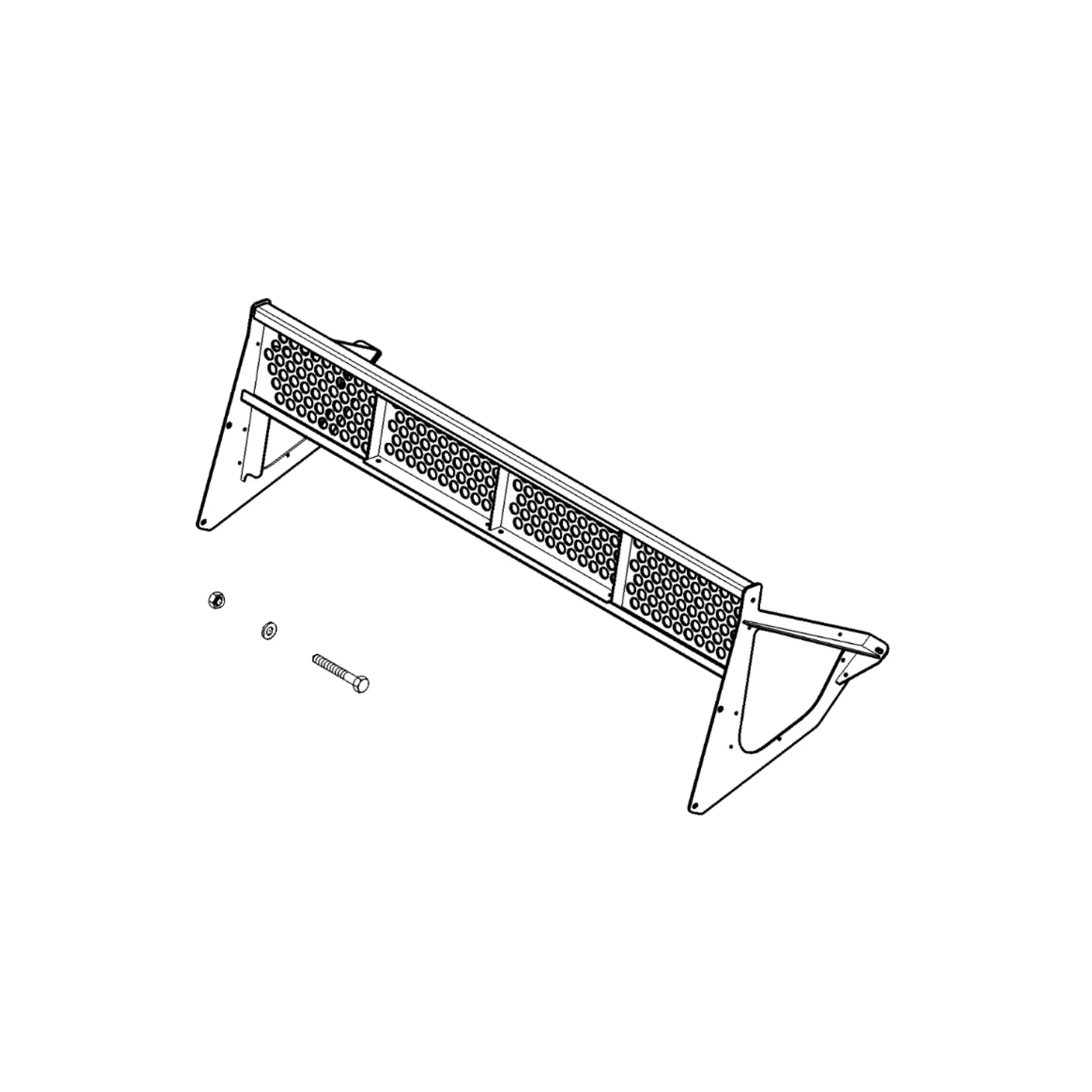 John Deere Super Overflow Spill Guard Kit - CB21466246