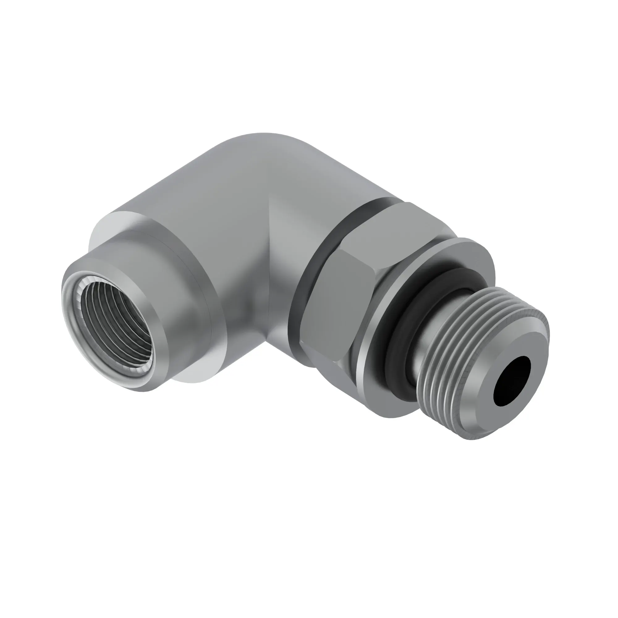 ELBOW FITTING, 3/8 FLEX X M14 ADJ S