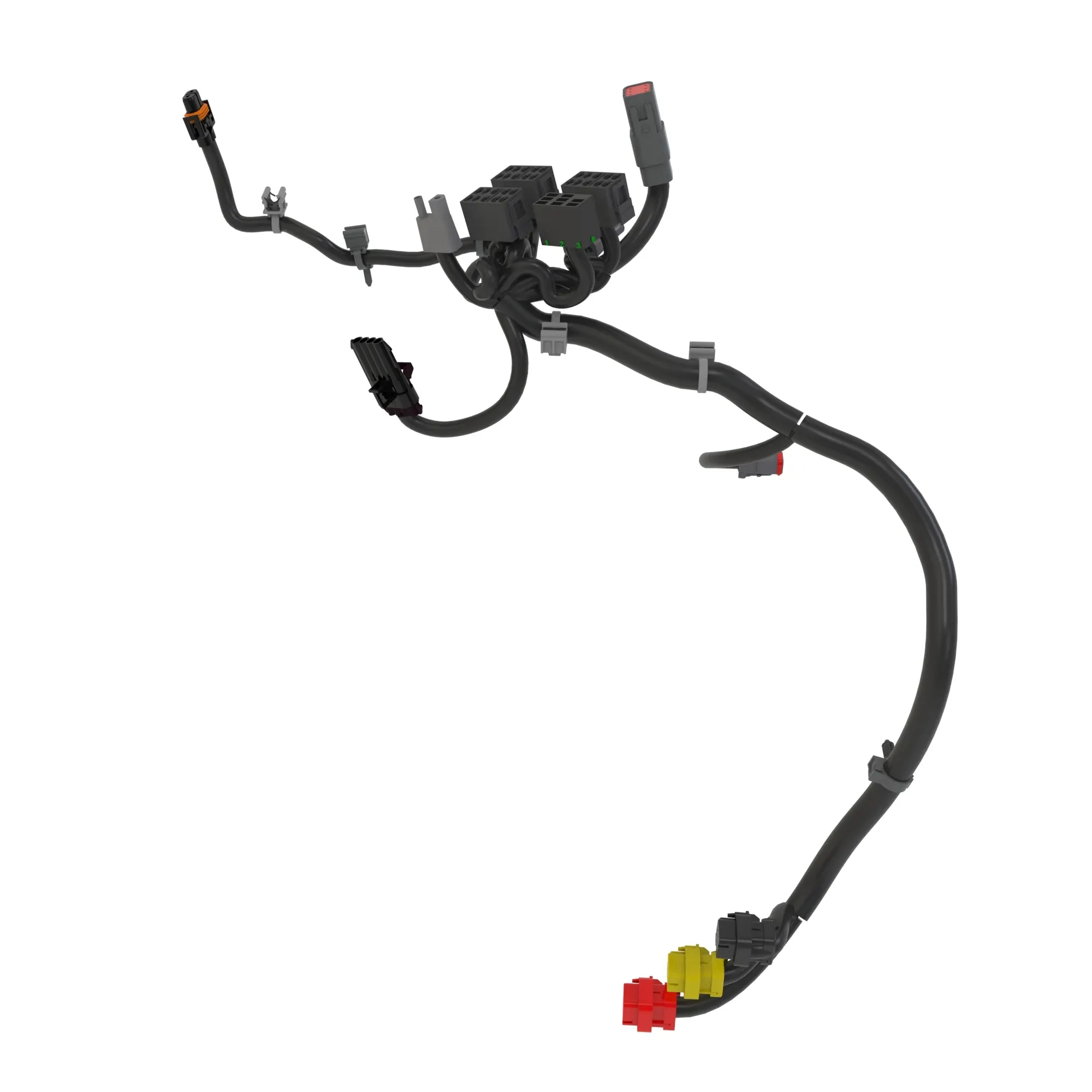 John Deere Right Fender Wiring Harness - LVA21798