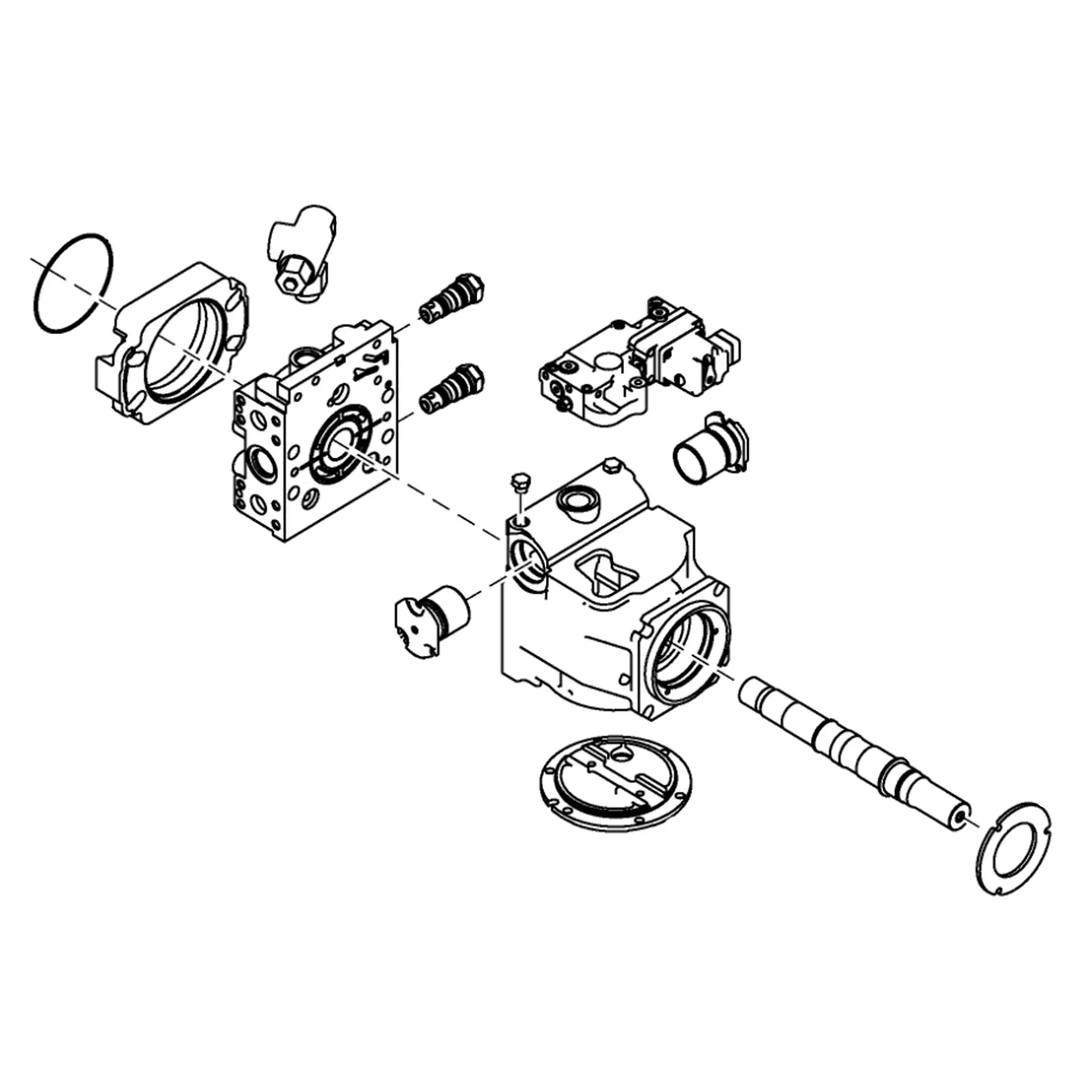 John Deere Reman REMAN Rear Propel Pump - AT304666