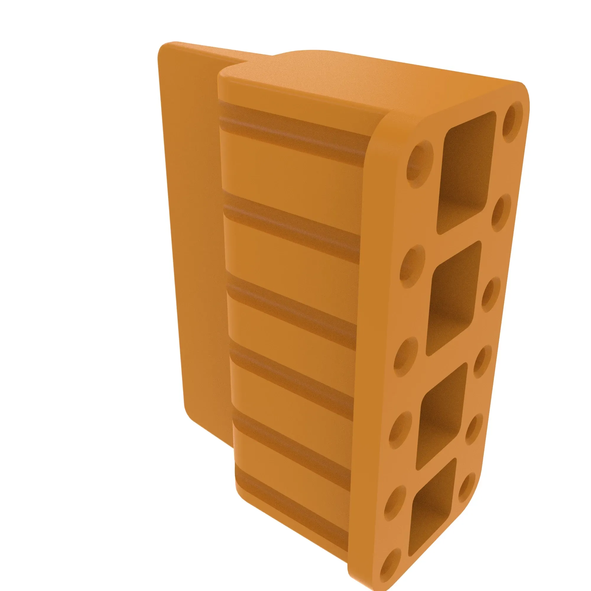 DEUTSCH DTM 12W WDGLOK ORANGE PLSTC