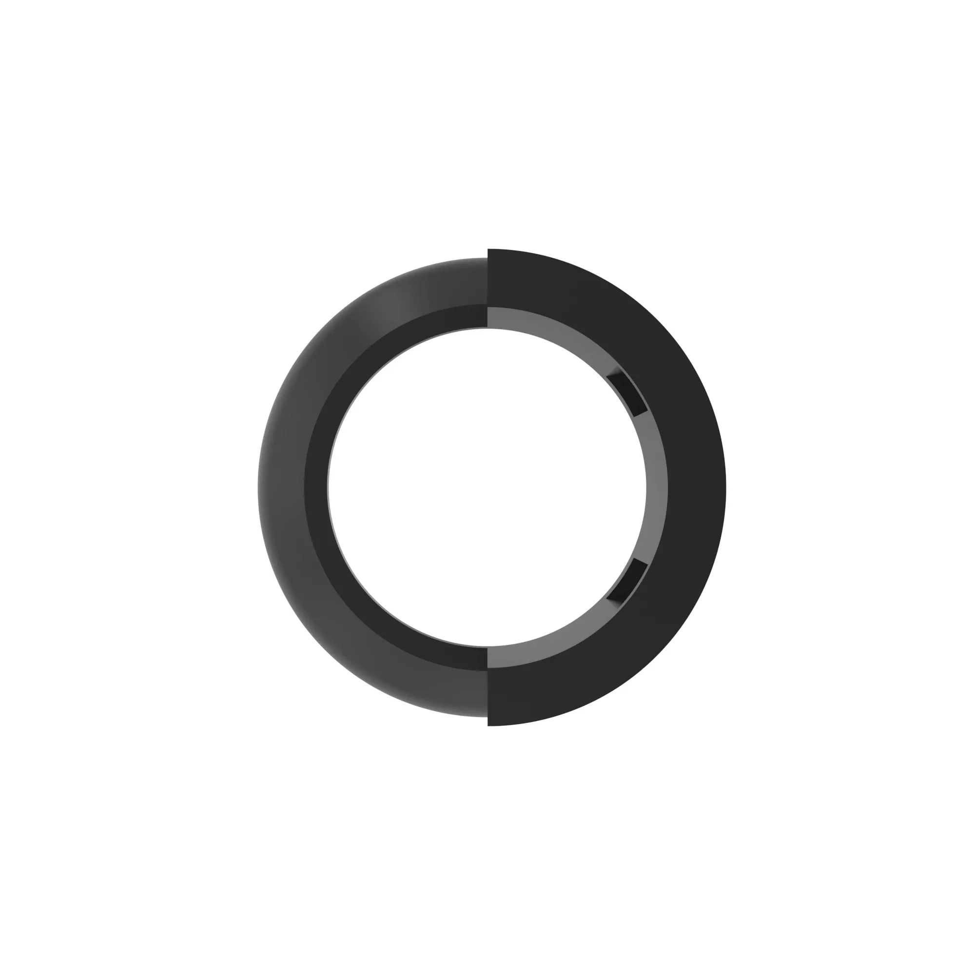 ACCY DEUTSCH HDP20 BCKSHL BLK PLSTC