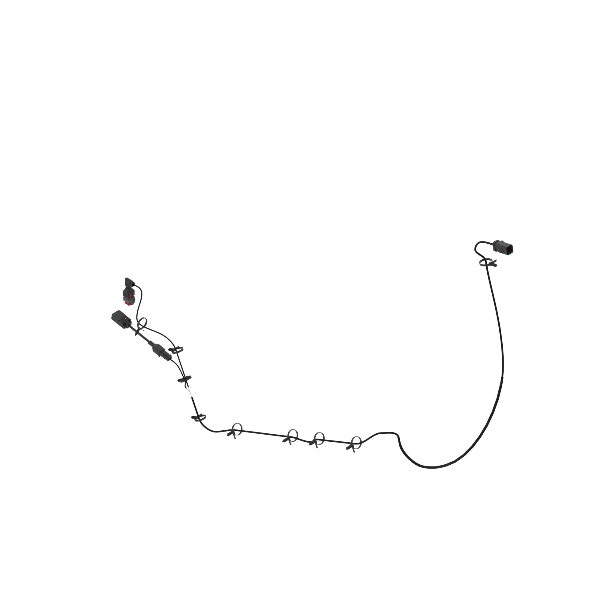 John Deere Feeder House Extension Wiring Harness - AXE18133