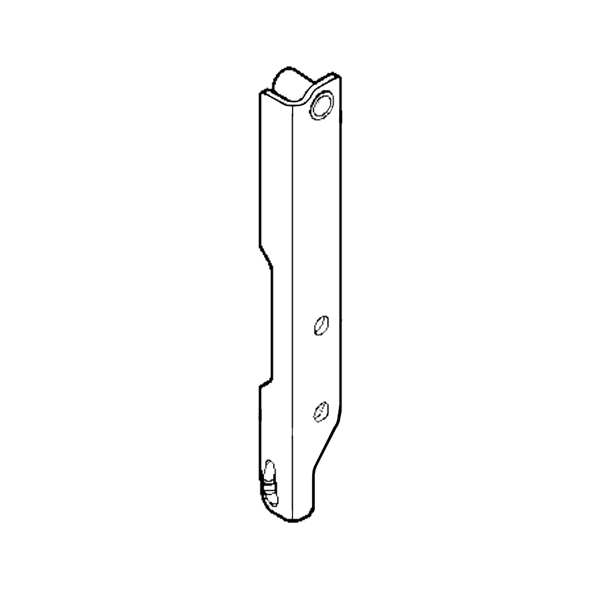 Idler Arm, Painted