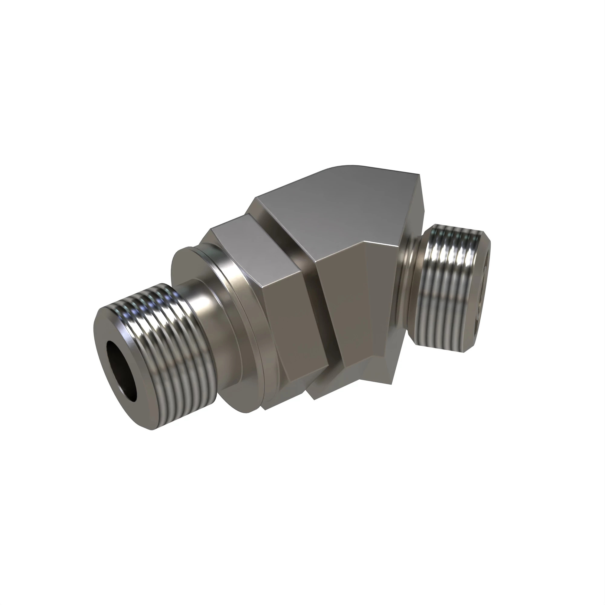 45 DEG ADJ STUD ELBOW (SDE45), ORFS
