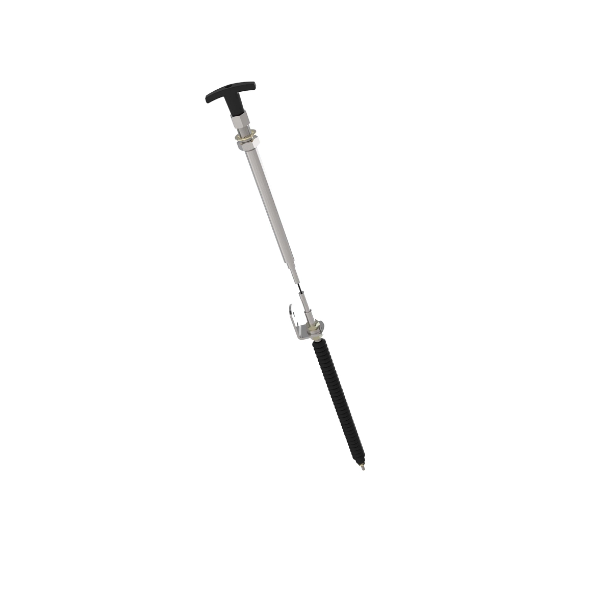 Cable, 5 In. Travel, Turn-To-Lock