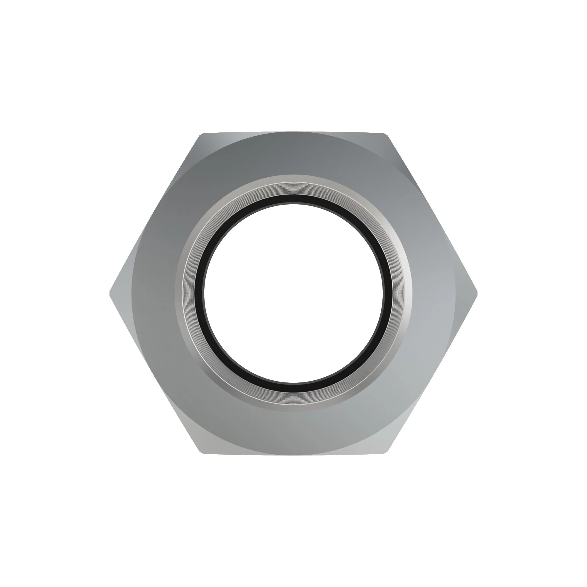 LOCK NUT, NUT HEX NYLOCK M30 X 1.5-, Lock Nut