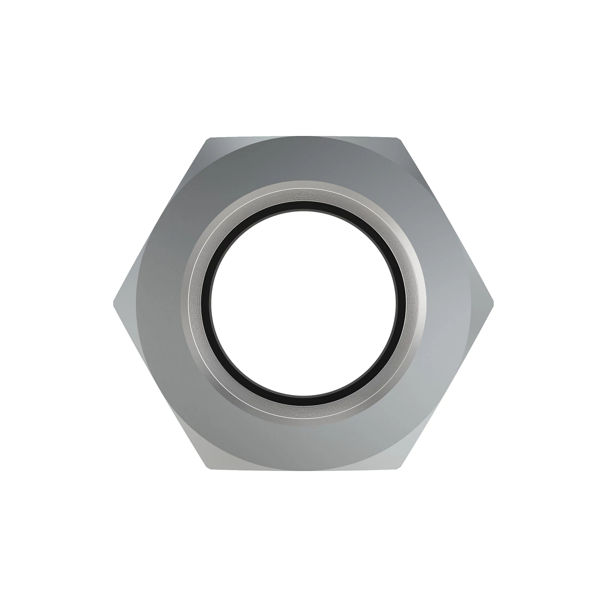 LOCK NUT, NUT HEX NYLOCK M30 X 1.5-, Lock Nut