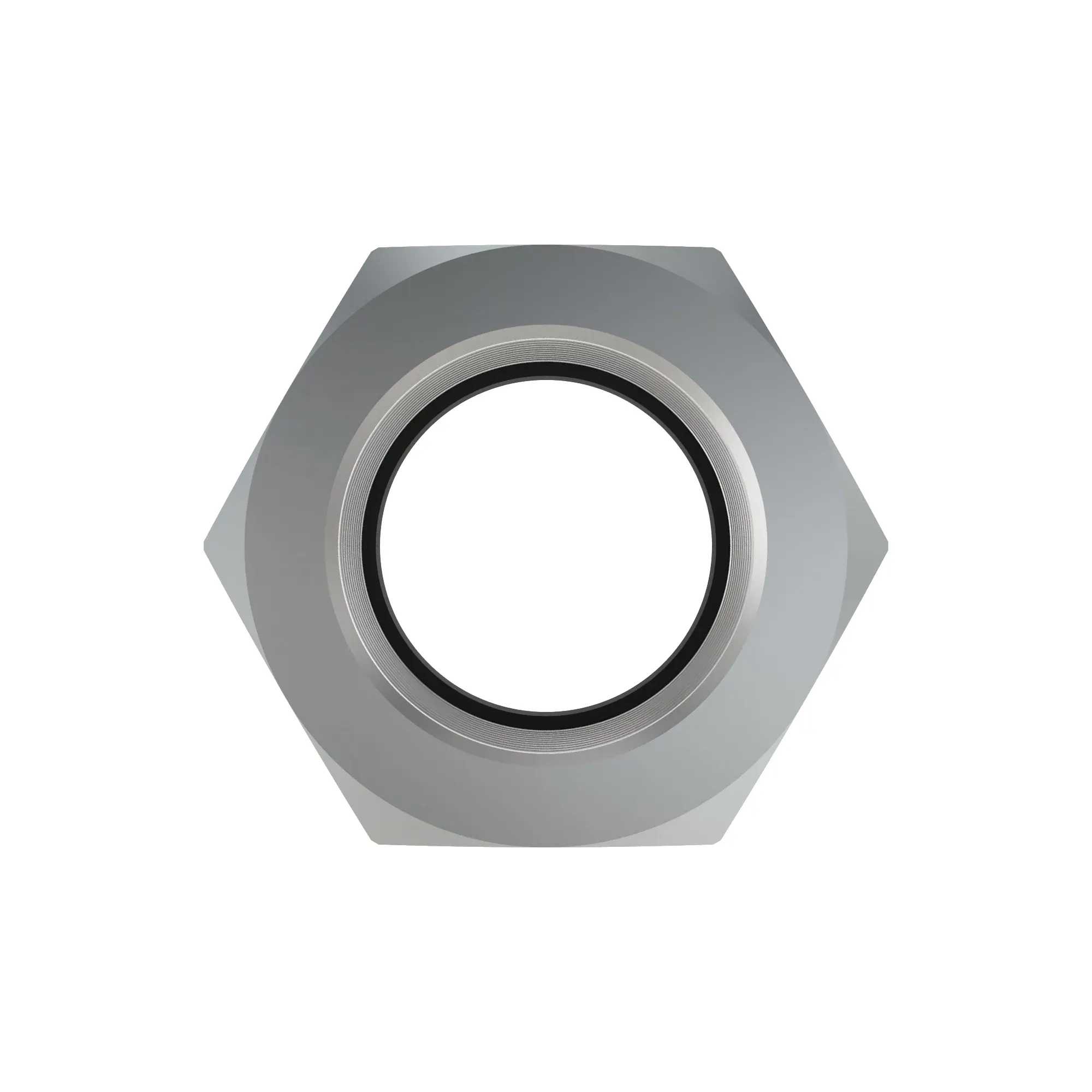 LOCK NUT, NUT HEX NYLOCK M30 X 1.5-, Lock Nut