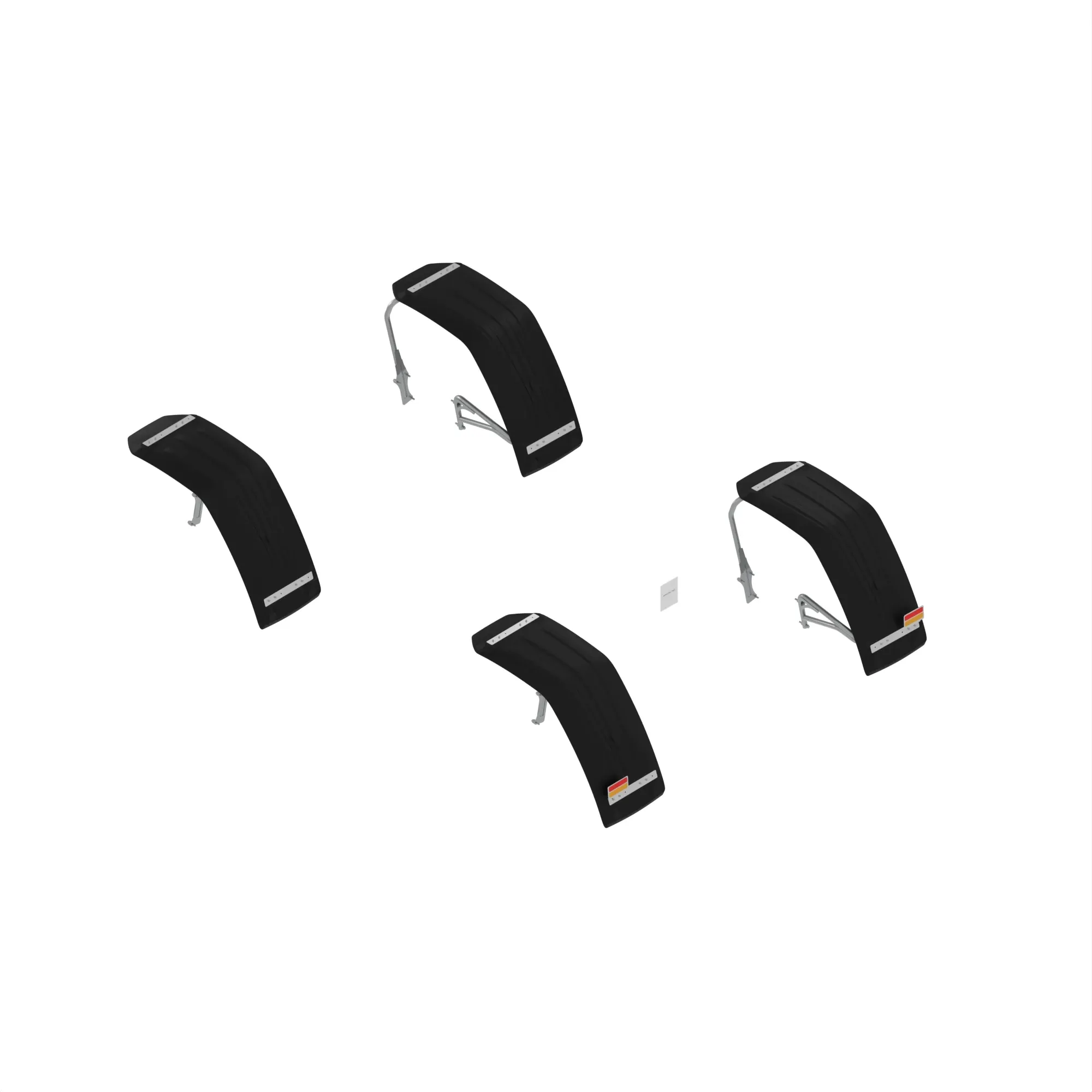 John Deere Flotation Tires CLASS III Fenders Attachment (Pack of 4) - BKK11243