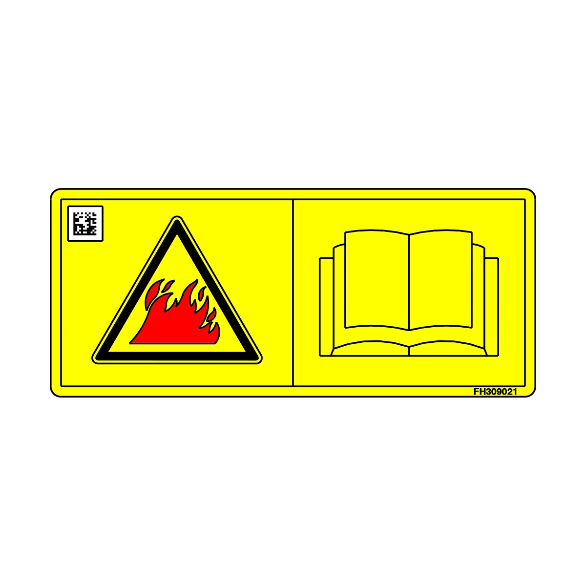 Safety Sign, No Text Label