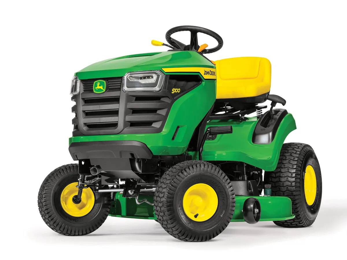 John Deere S100 Lawn Tractor — Transaxle Type