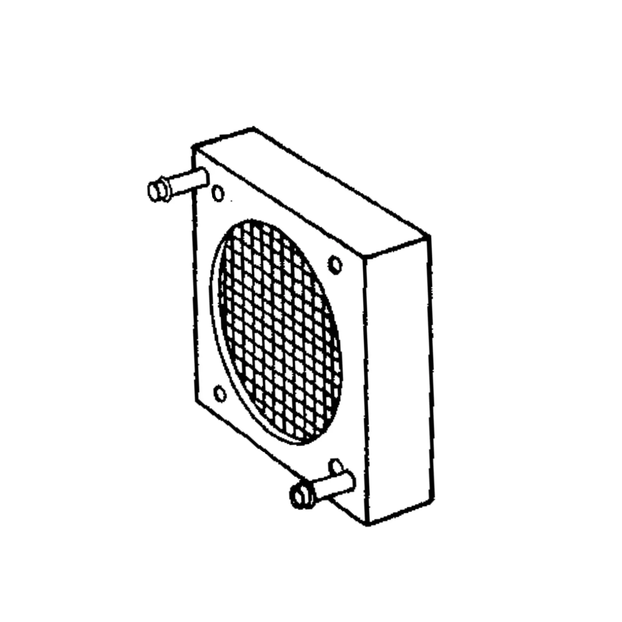 John Deere Cab Heater Core - AT156440